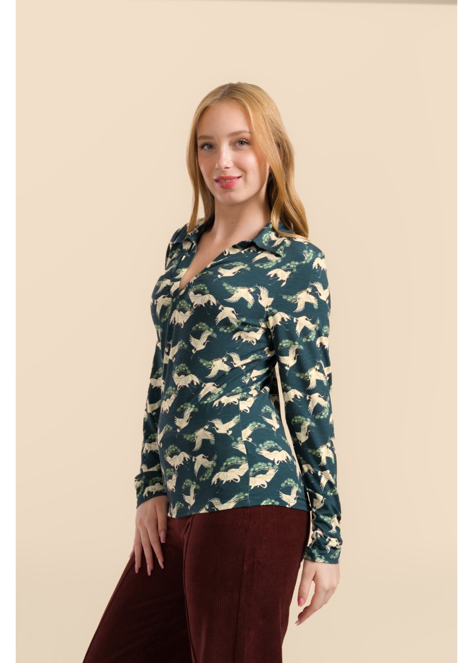 LALAMOUR LALAMOUR SUZY TOP LS LAWI25421