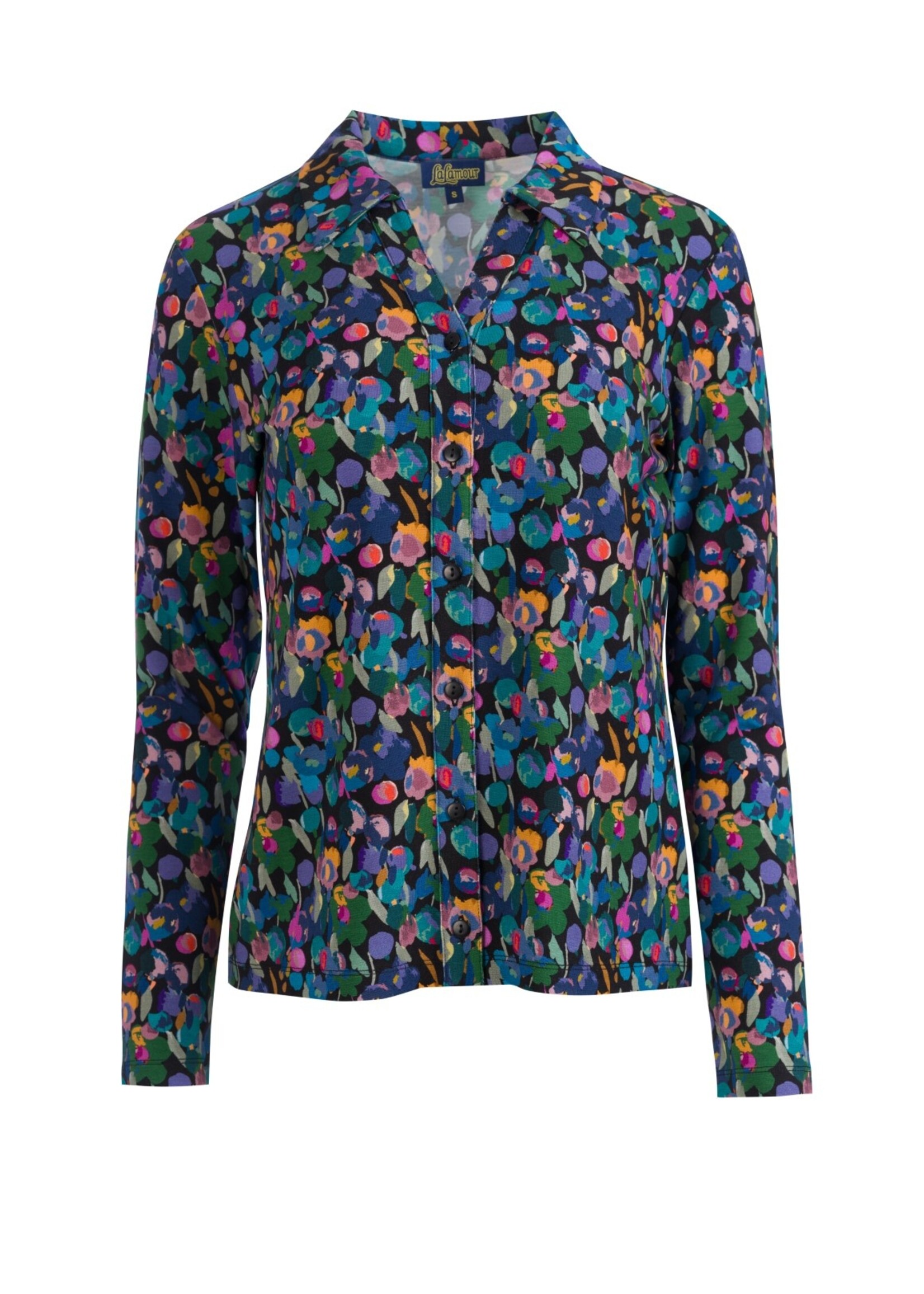LALAMOUR LALAMOUR ANNA BLOUSE LS LAWI2522