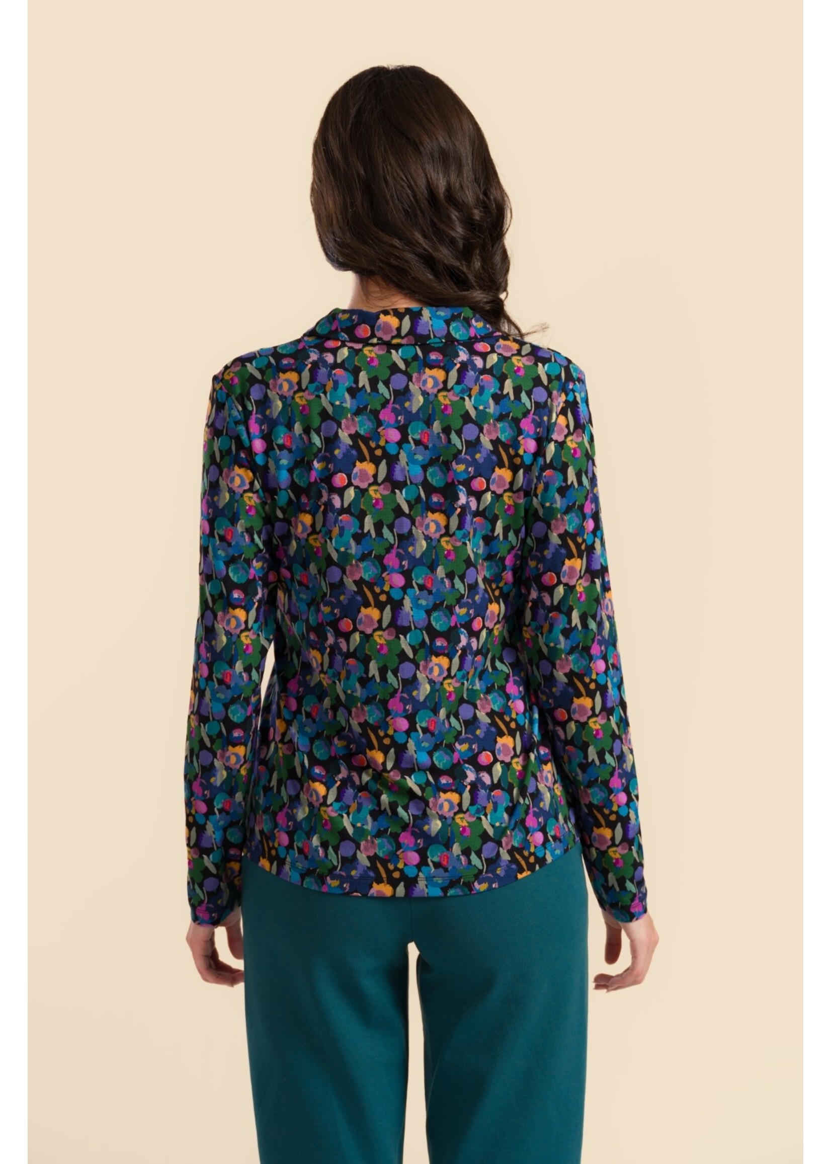 LALAMOUR LALAMOUR ANNA BLOUSE LS LAWI2522