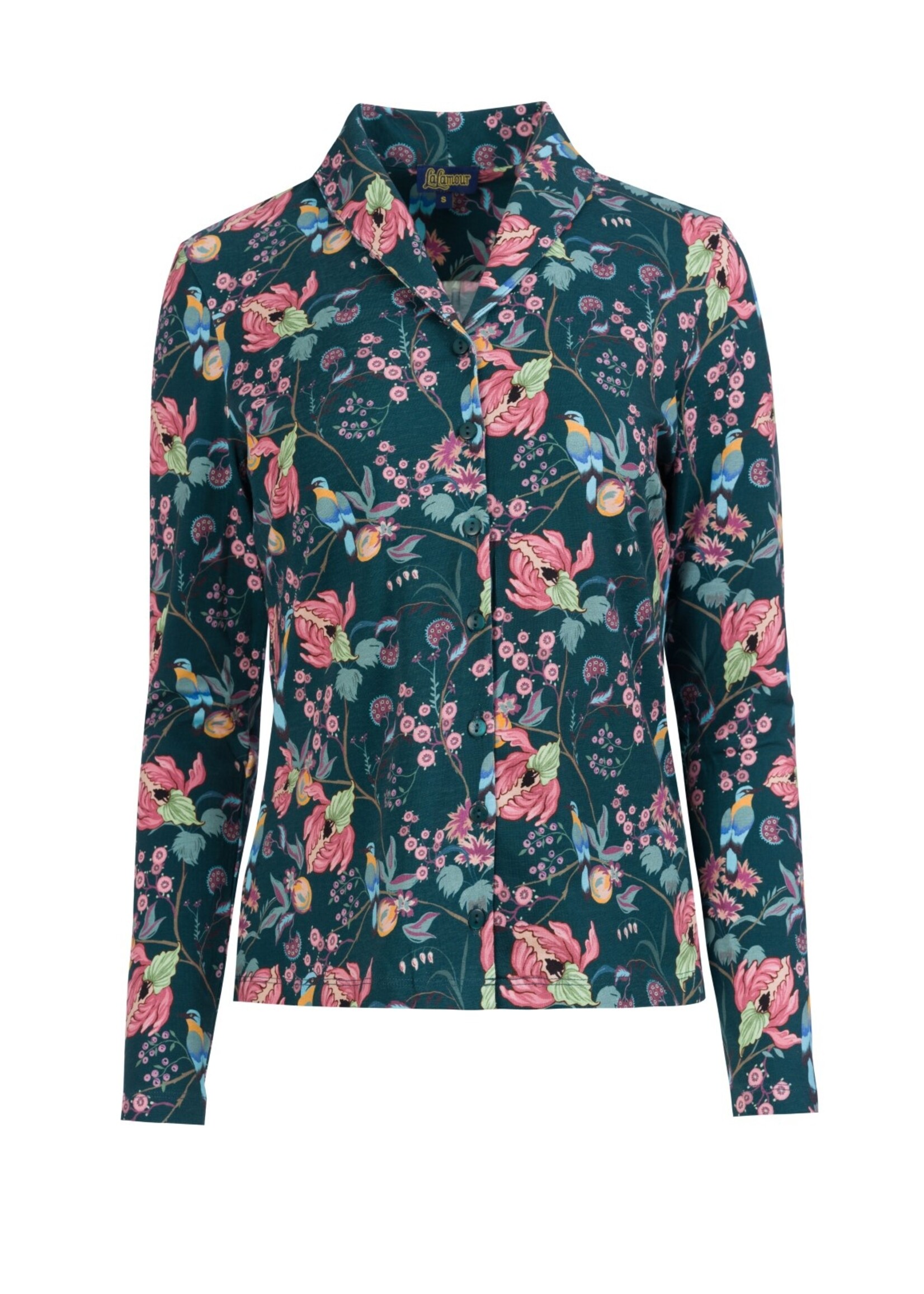 LALAMOUR LALAMOUR IRIS BLOUSE LS LAWI25172