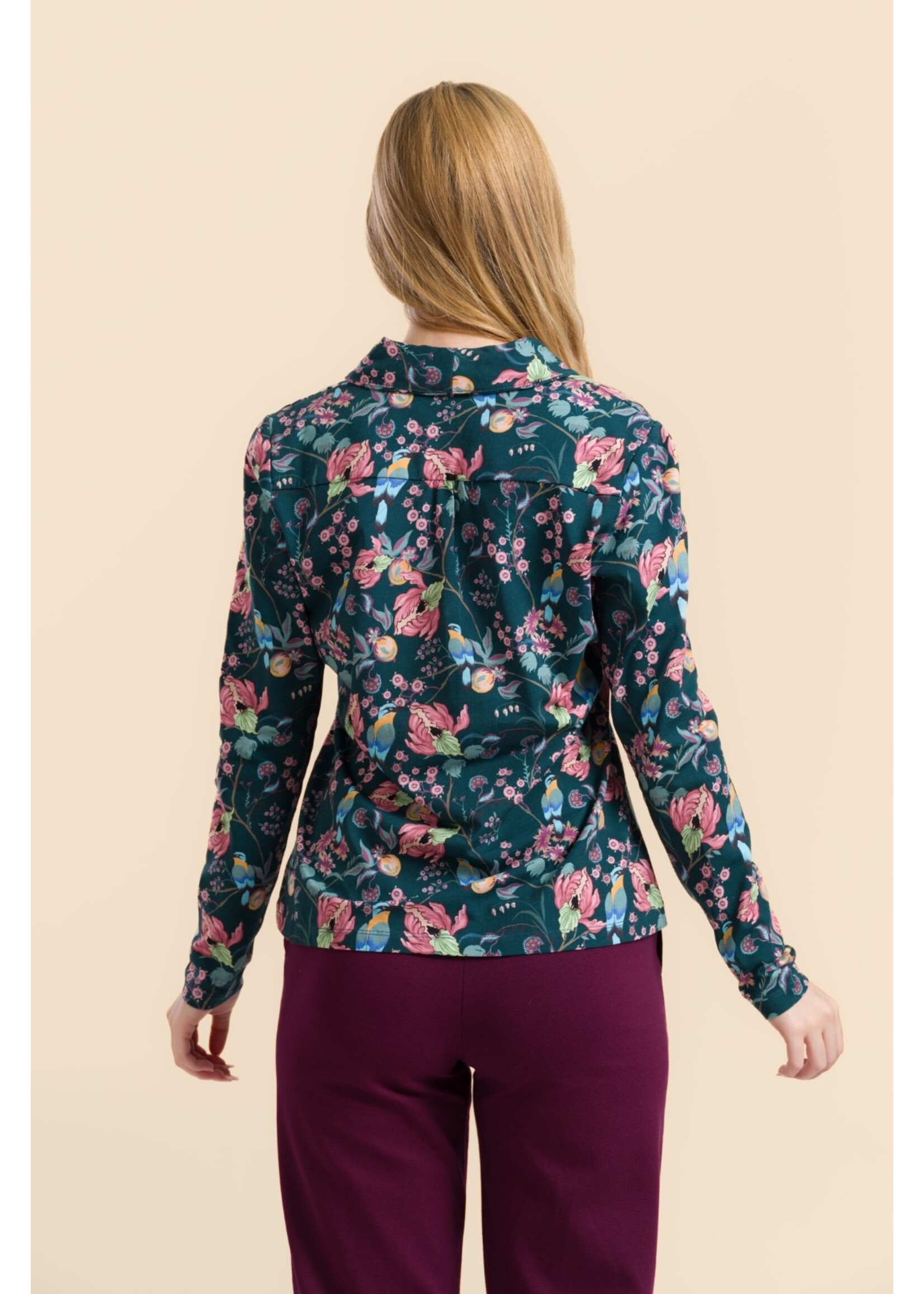 LALAMOUR LALAMOUR IRIS BLOUSE LS LAWI25172