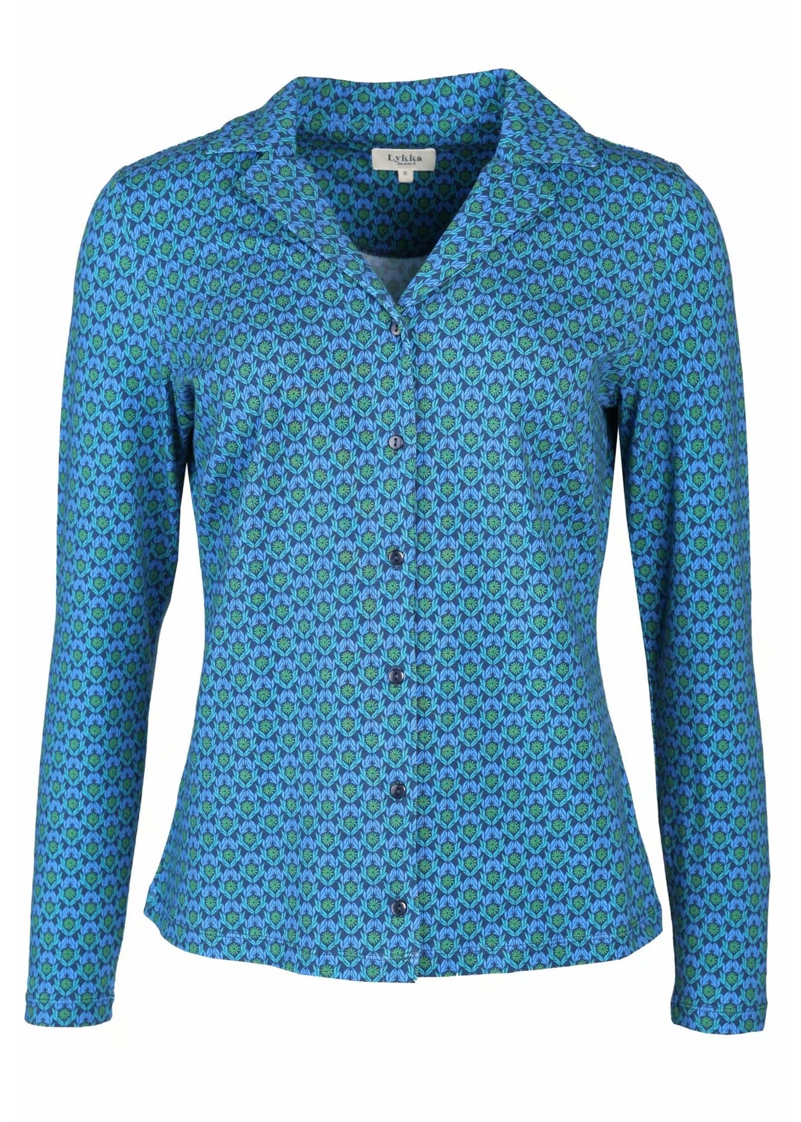 LYKKA DU NORD LYKKA CELESTE DAISY BLOUSE 03252-0009