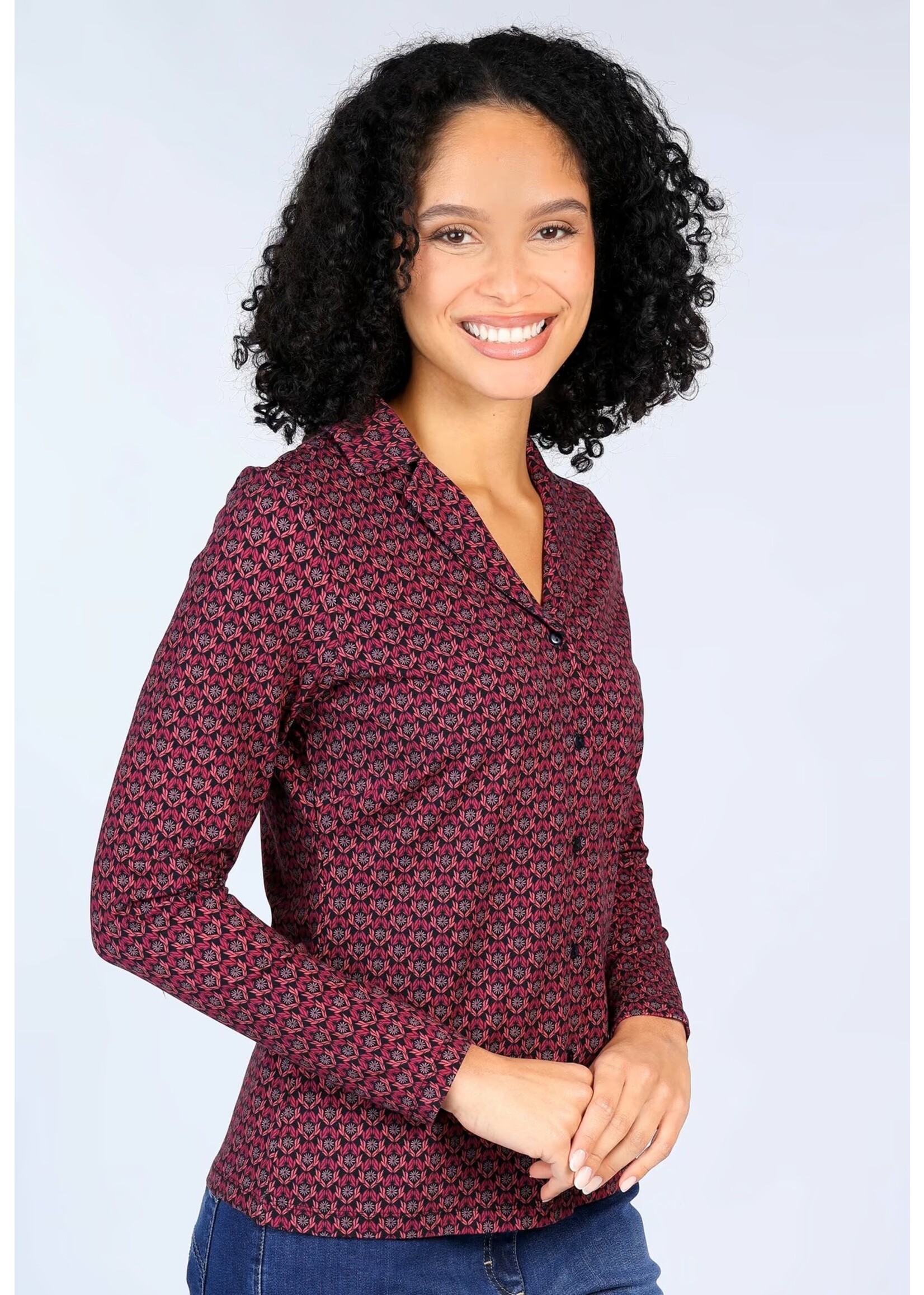 LYKKA DU NORD LYKKA CELESTE DAISY BLOUSE 03252-0009