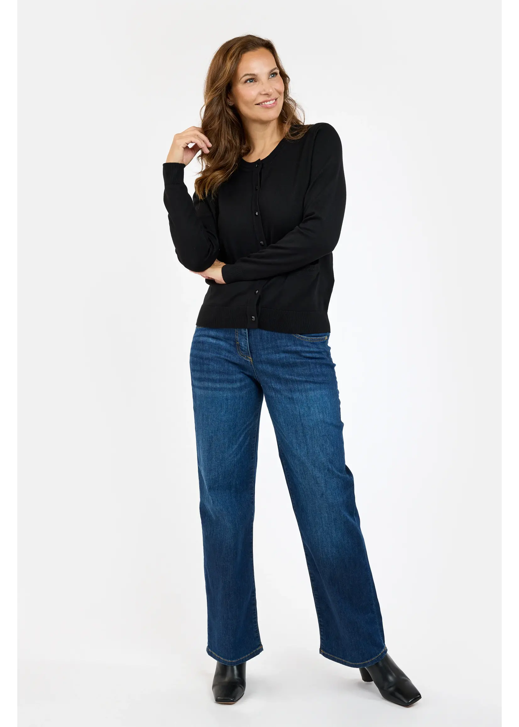 BRANDTEX BRANDTEX CARDIGAN POCKETS BASIC 219276