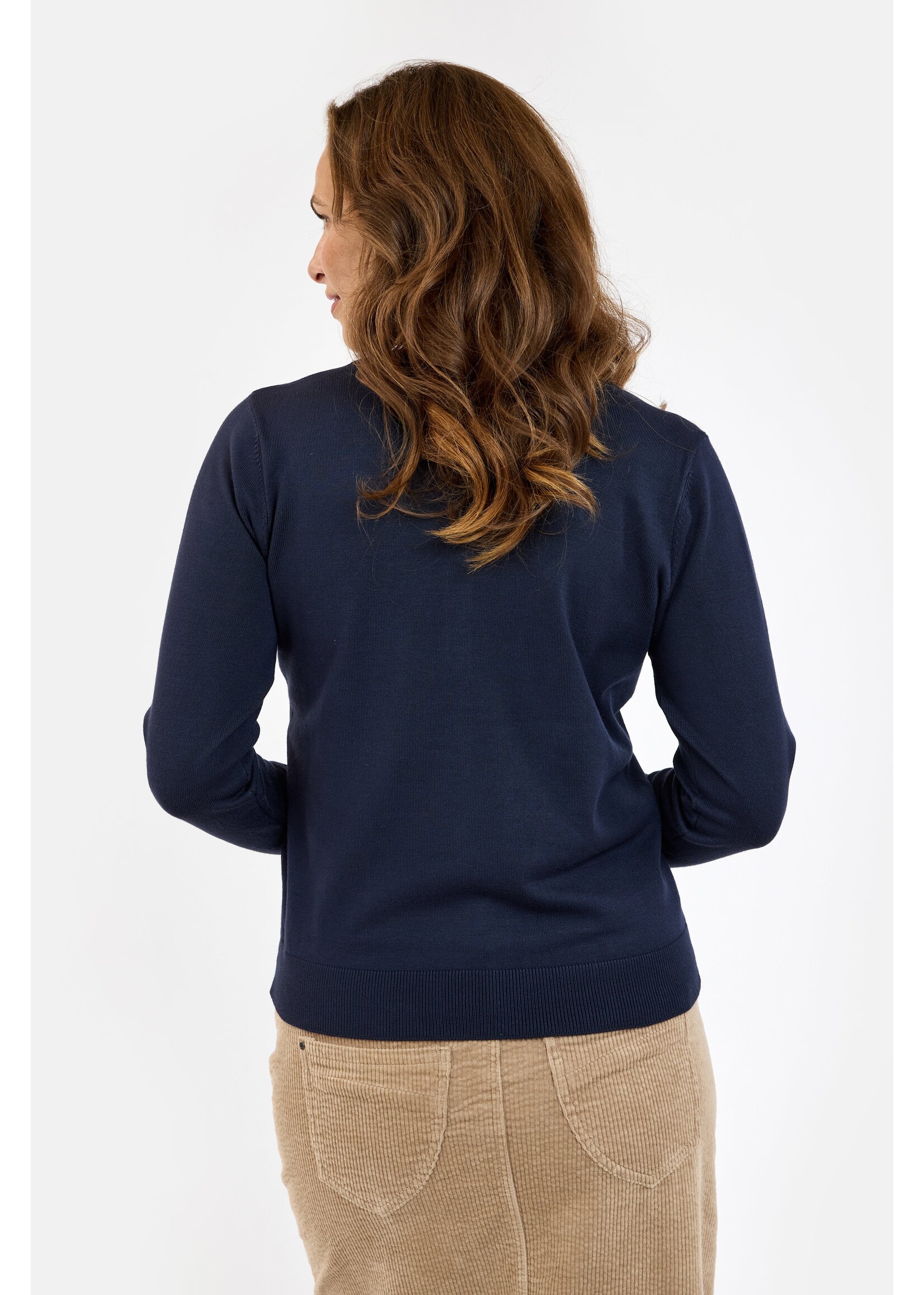 BRANDTEX BRANDTEX CARDIGAN POCKETS BASIC 219276