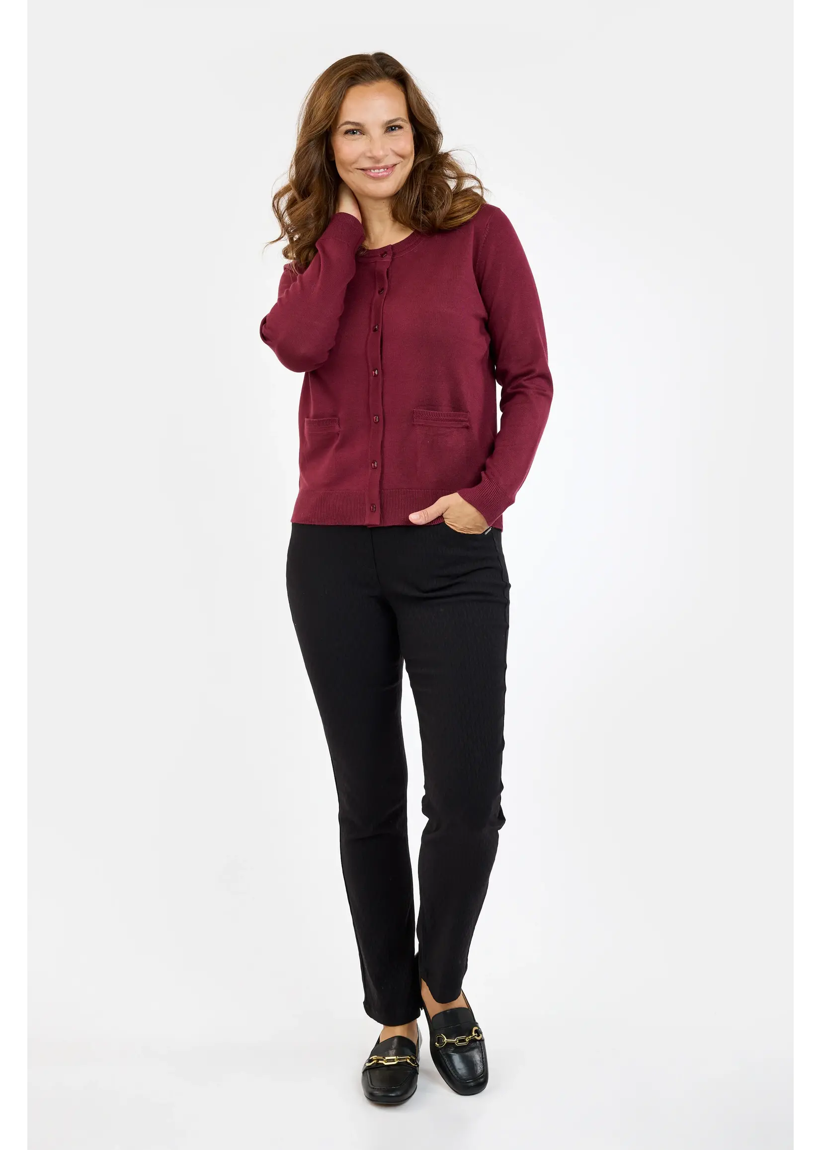 BRANDTEX BRANDTEX CARDIGAN POCKETS BASIC 219276