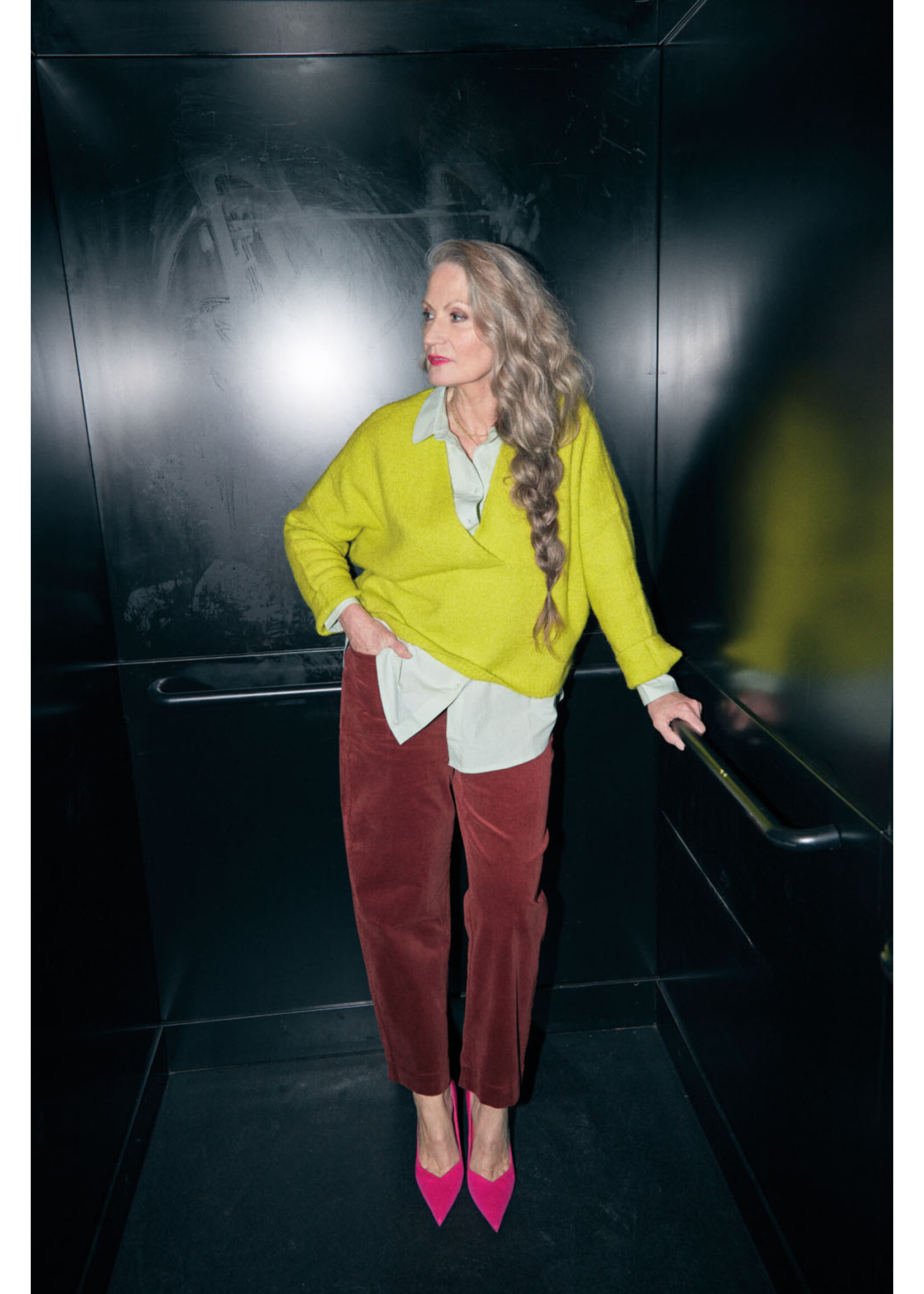 ZILCH ZILCH SWEATER V NECK 52AWN30.115