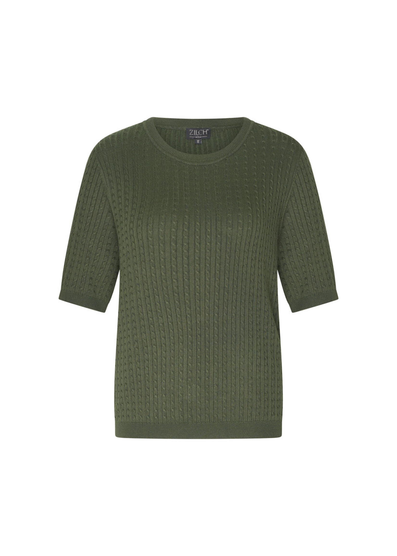 ZILCH ZILCH TOP FANCY KNIT 52BAS10.202