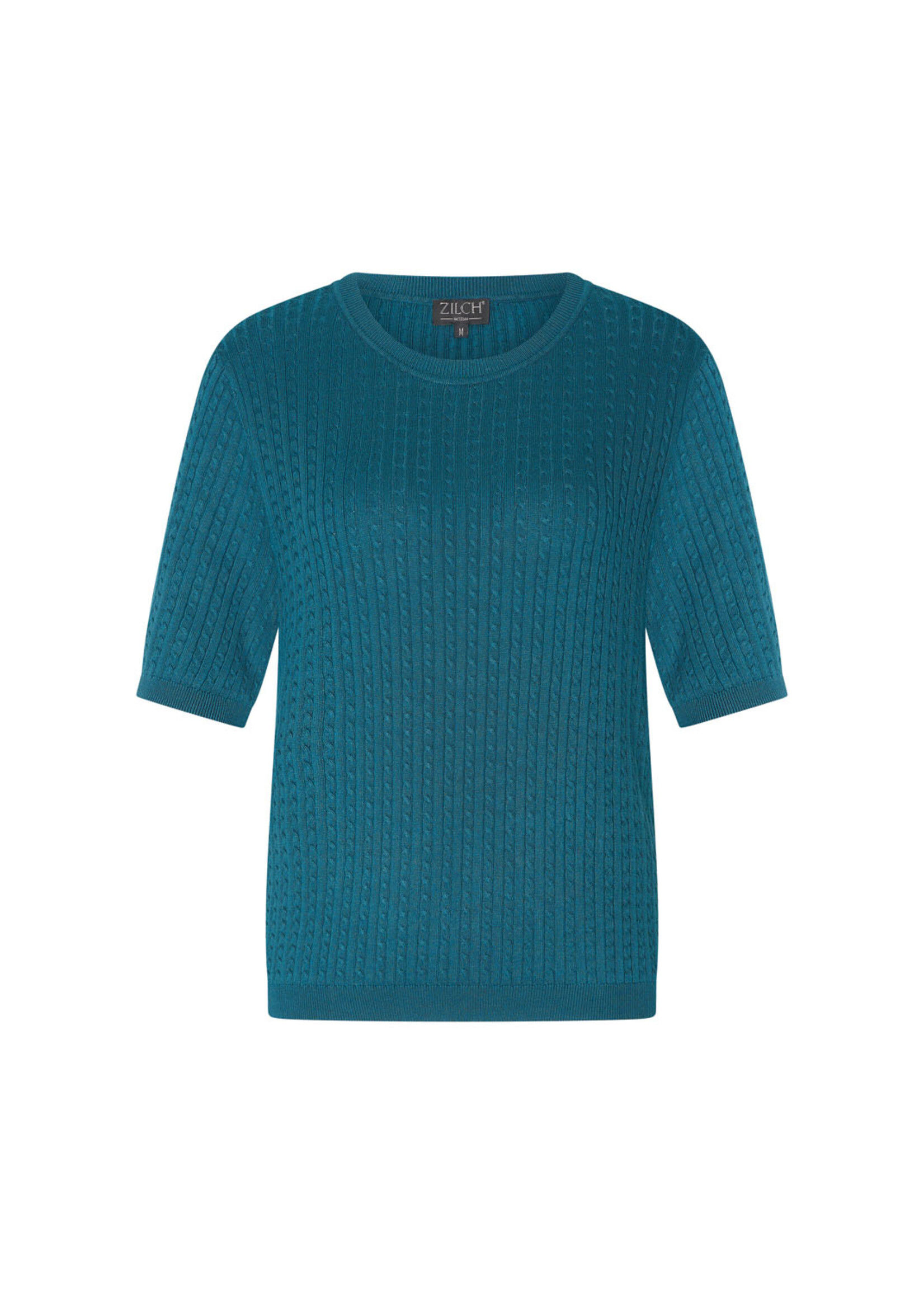 ZILCH ZILCH TOP FANCY KNIT 52BAS10.202