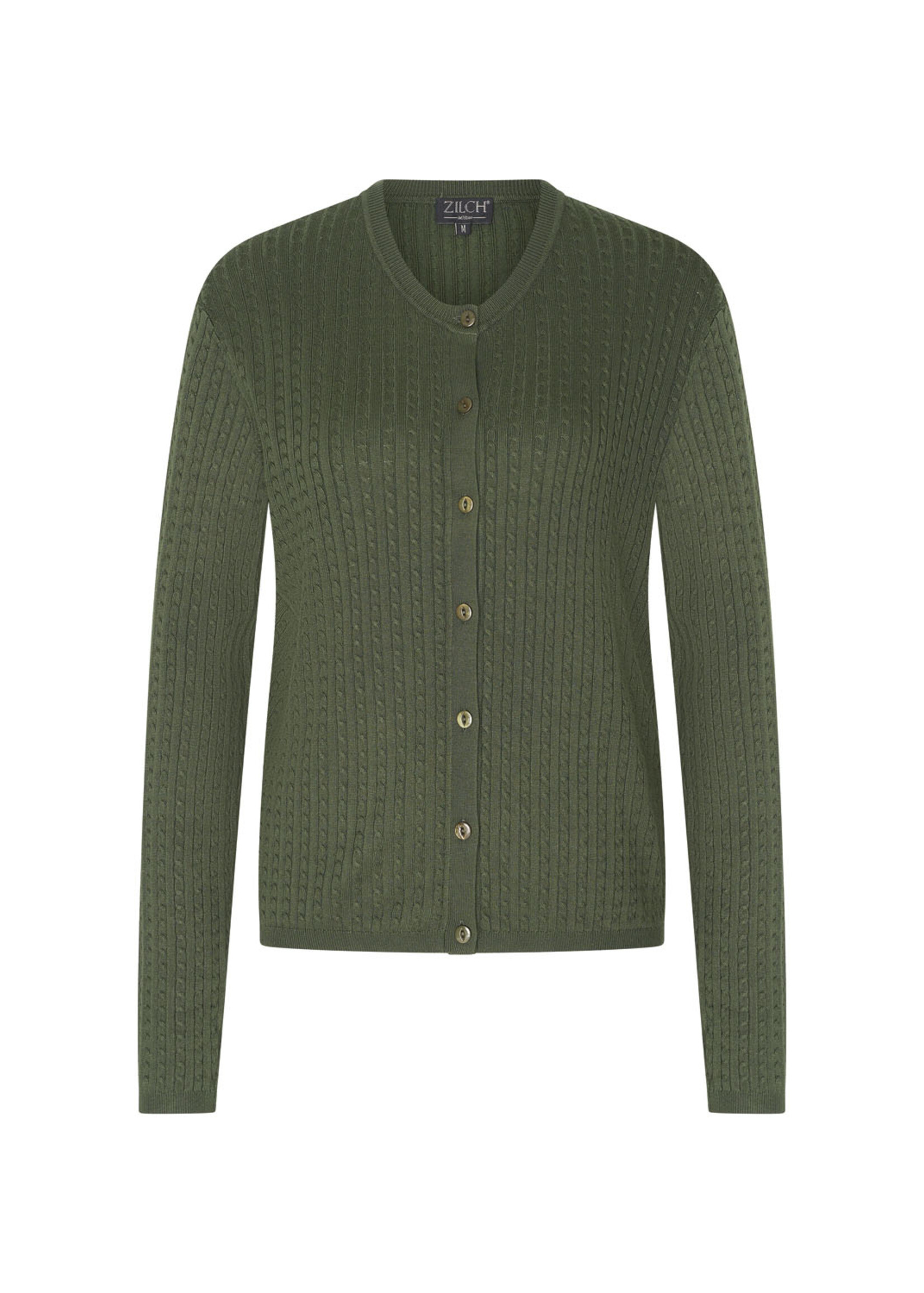 ZILCH ZILCH CARDIGAN FANCY KNIT 52BAS20.127