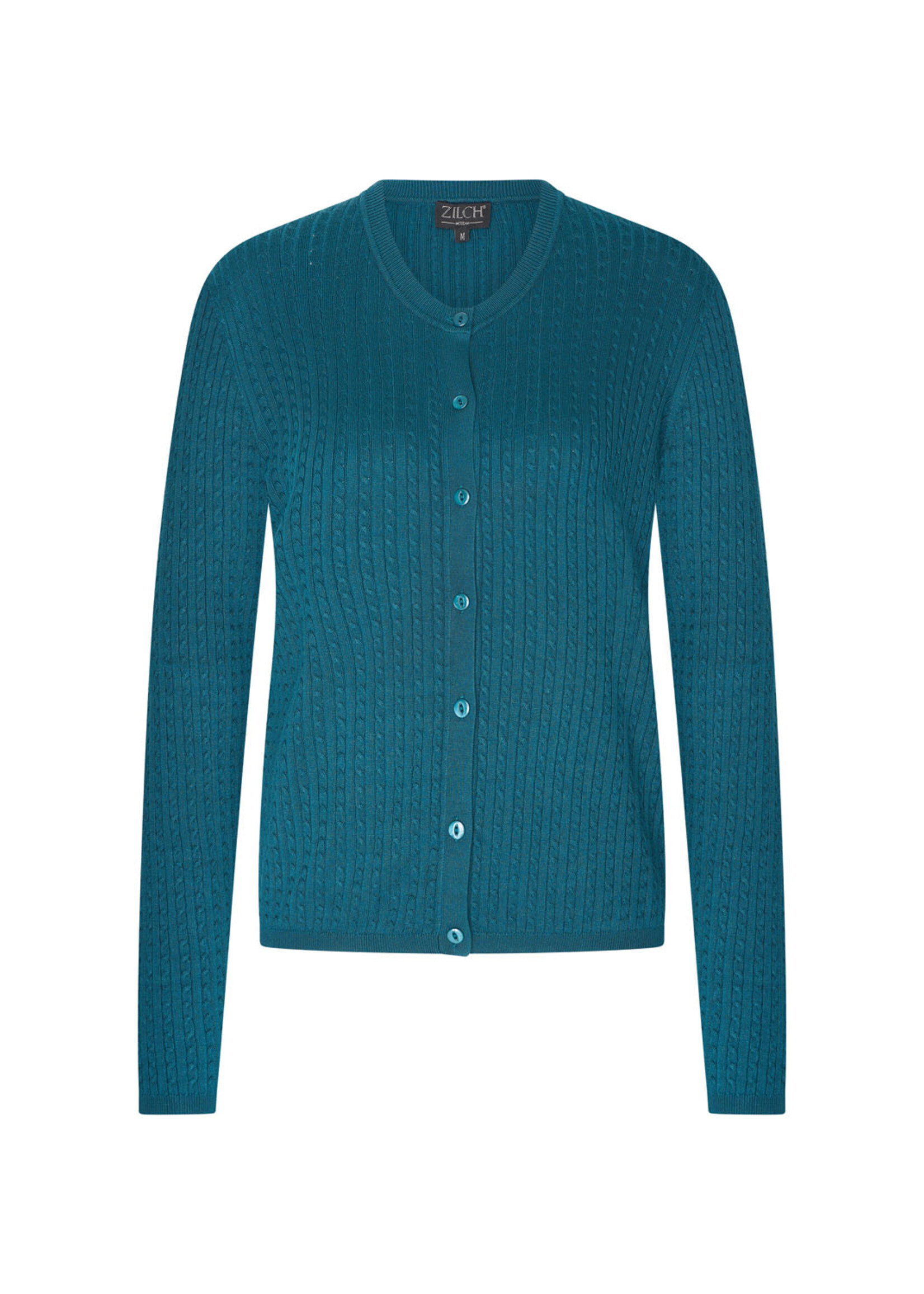 ZILCH ZILCH CARDIGAN FANCY KNIT 52BAS20.127