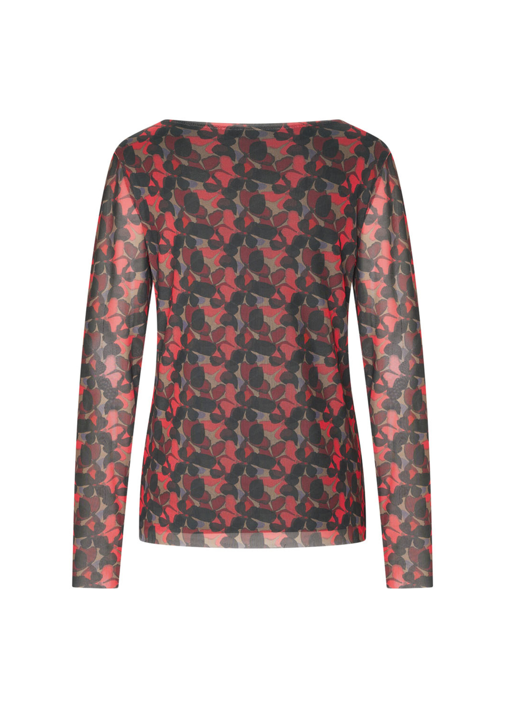 ZILCH ZILCH TOP ROUND NECK 52MESH10.196