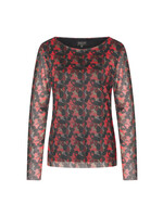 ZILCH ZILCH TOP ROUND NECK 52MESH10.196