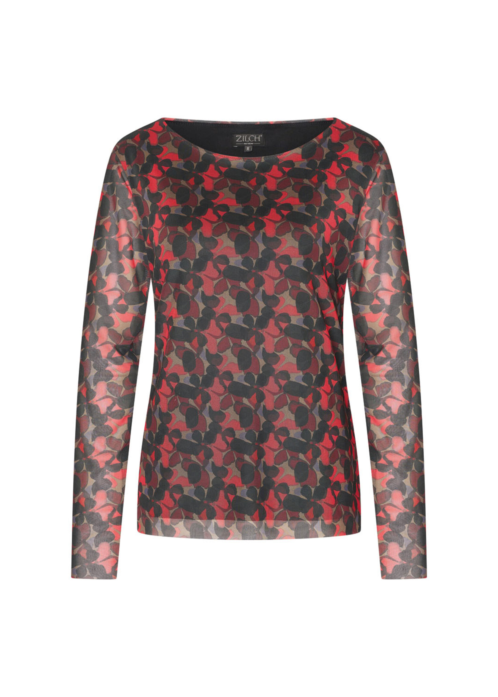 ZILCH ZILCH TOP ROUND NECK 52MESH10.196