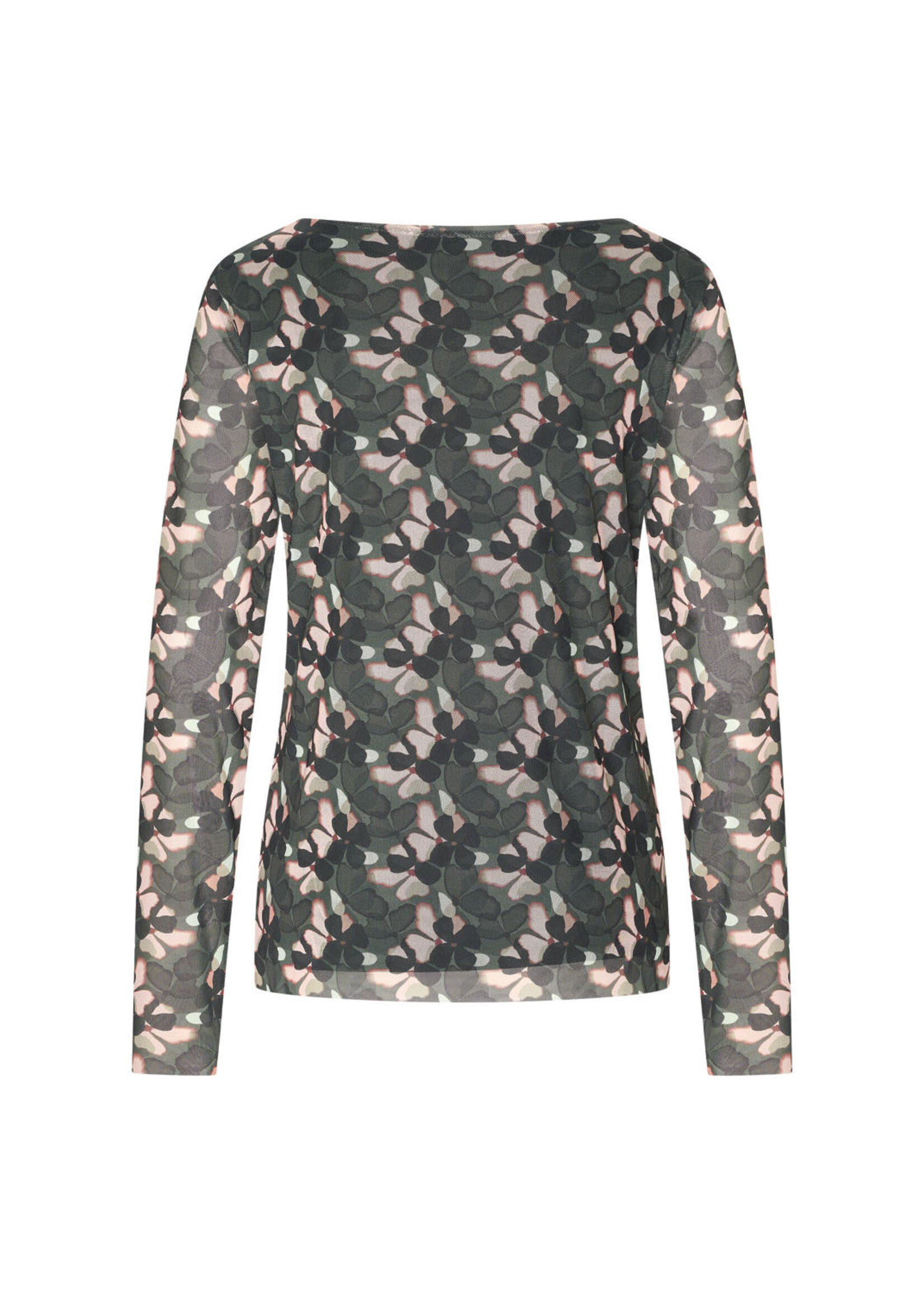 ZILCH ZILCH TOP ROUND NECK 52MESH10.196