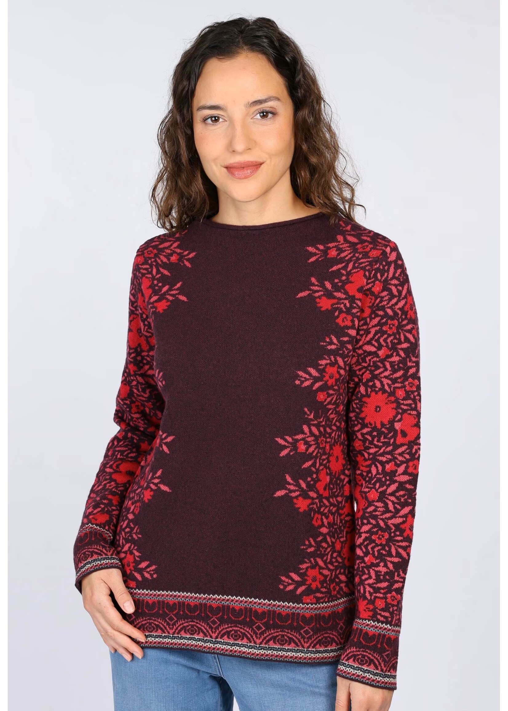 STRIKKEBY STRIKKEBY PULLOVER SOFIA GARDEN 06252-0028