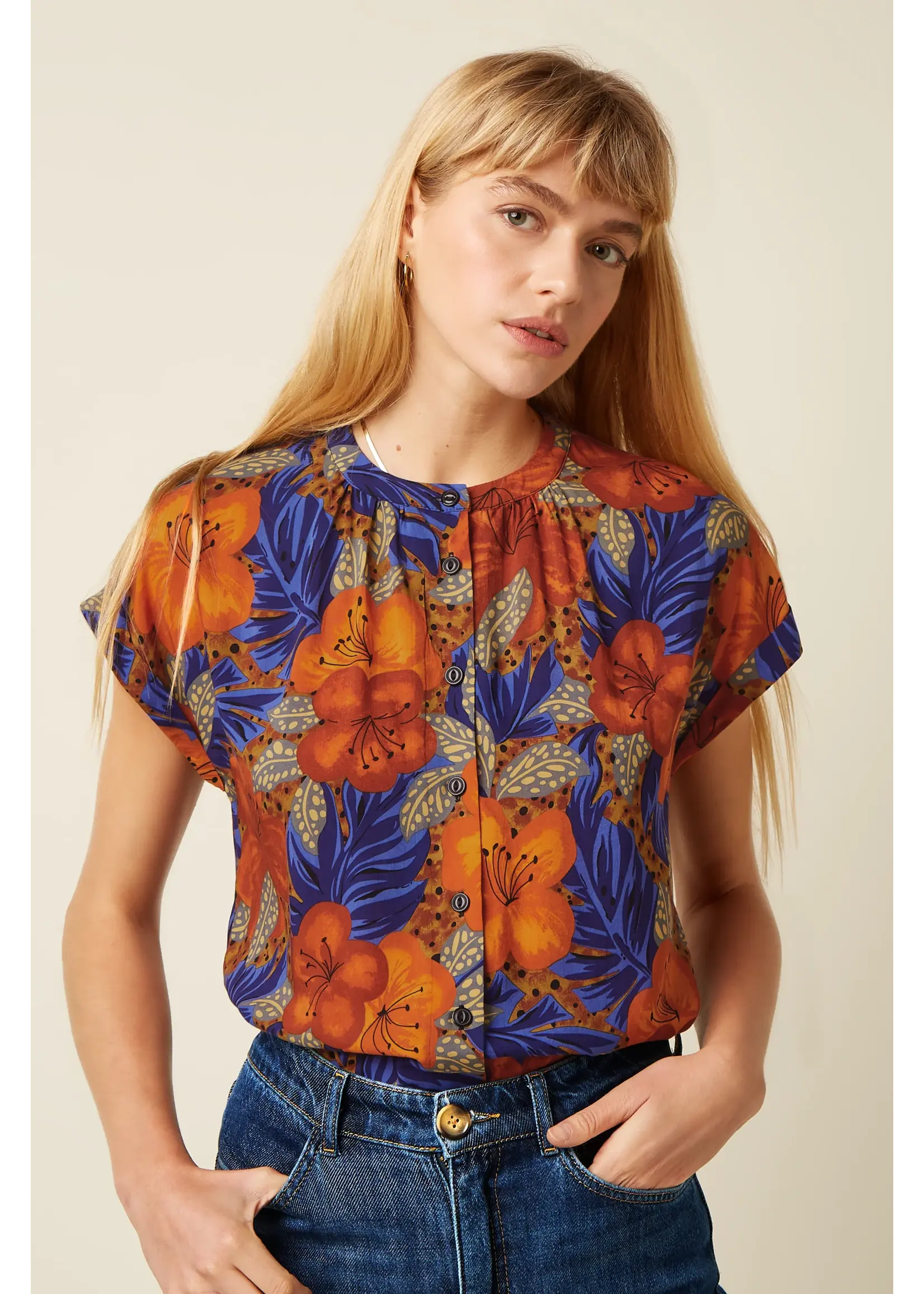 KING LOUIE KING LOUIE STELLA BLOUSE MAUI 10244