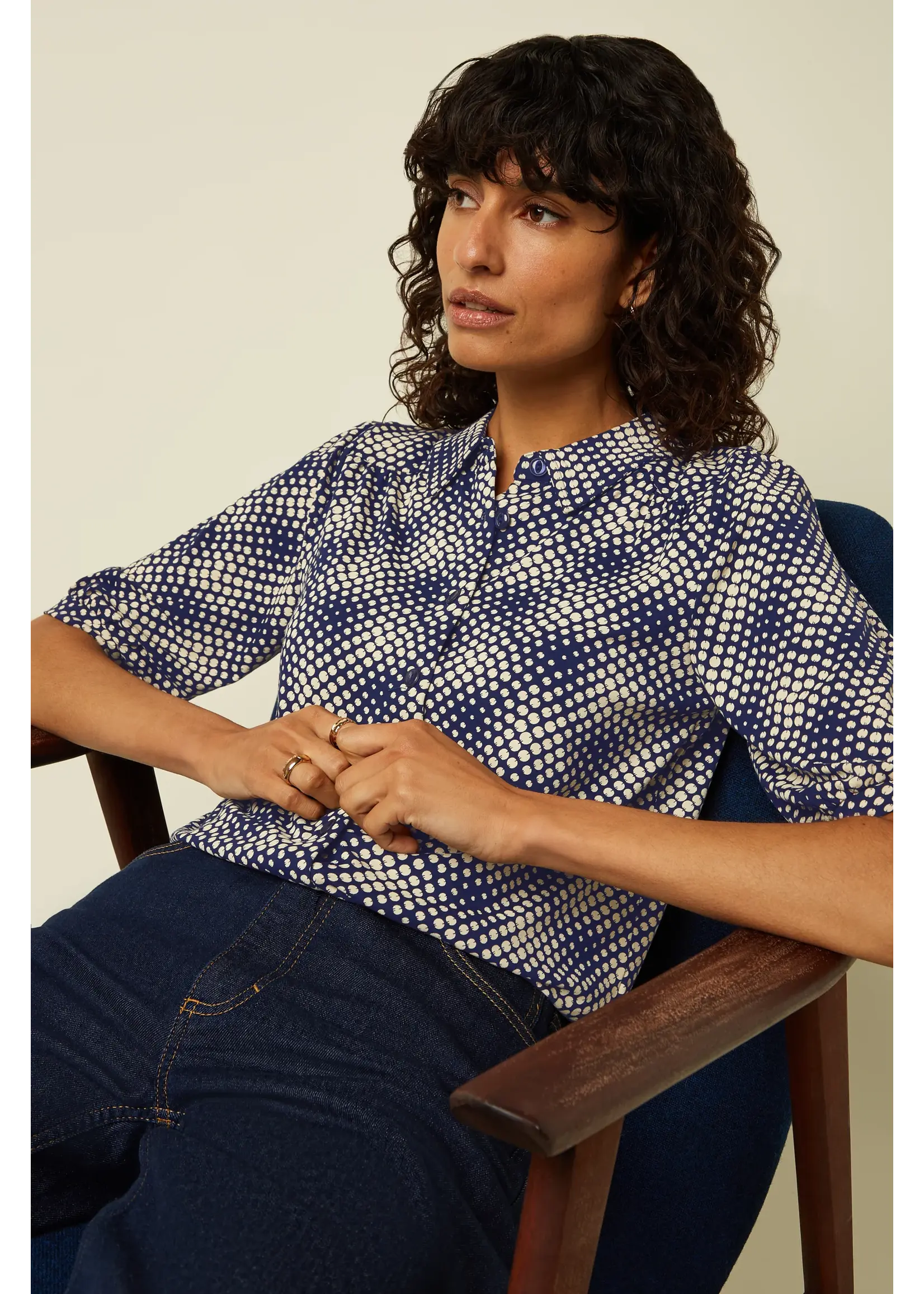 KING LOUIE KING LOUIE CARINA BLOUSE HAVEN 10374