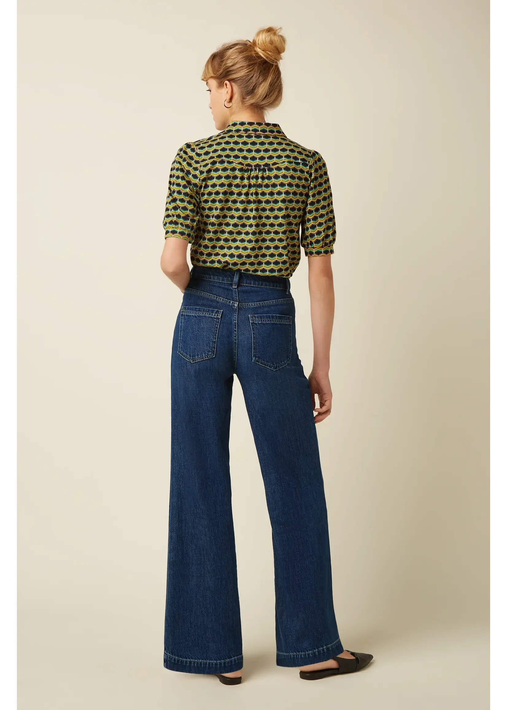 KING LOUIE KING LOUIE CARINA BLOUSE DRIFT 10431