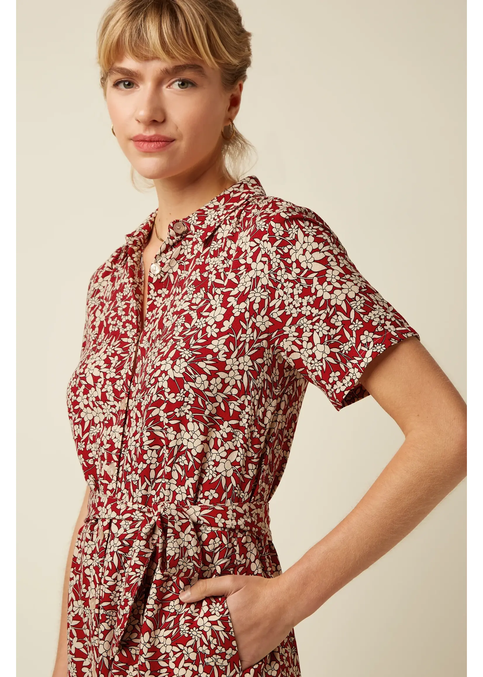 KING LOUIE KING LOUIE OLIVE DRESS PARADIS 10597