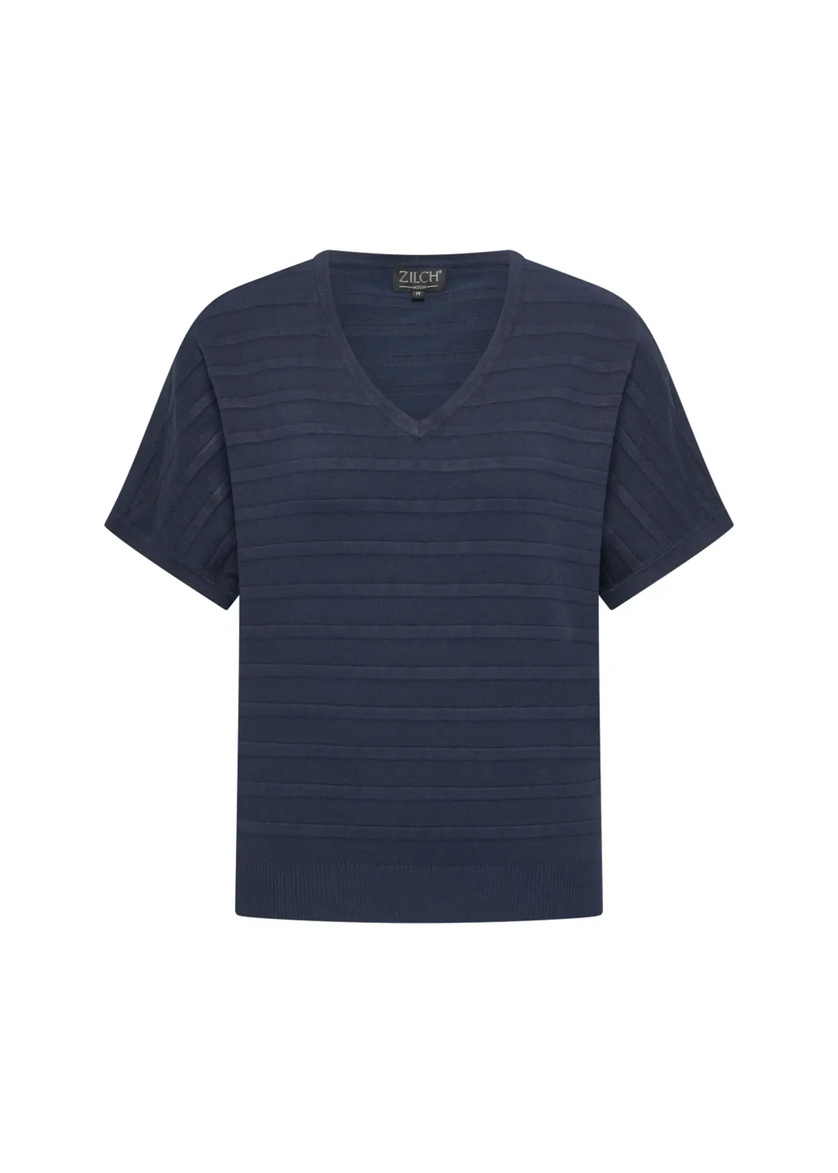 ZILCH ZILCH TOP RIB KNIT 61BAS30.105