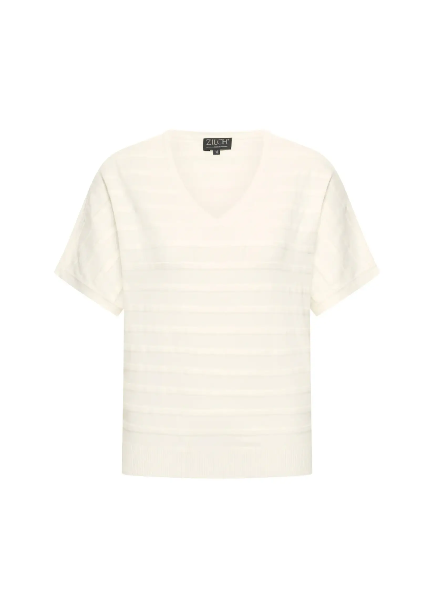 ZILCH ZILCH TOP RIB KNIT 61BAS30.105