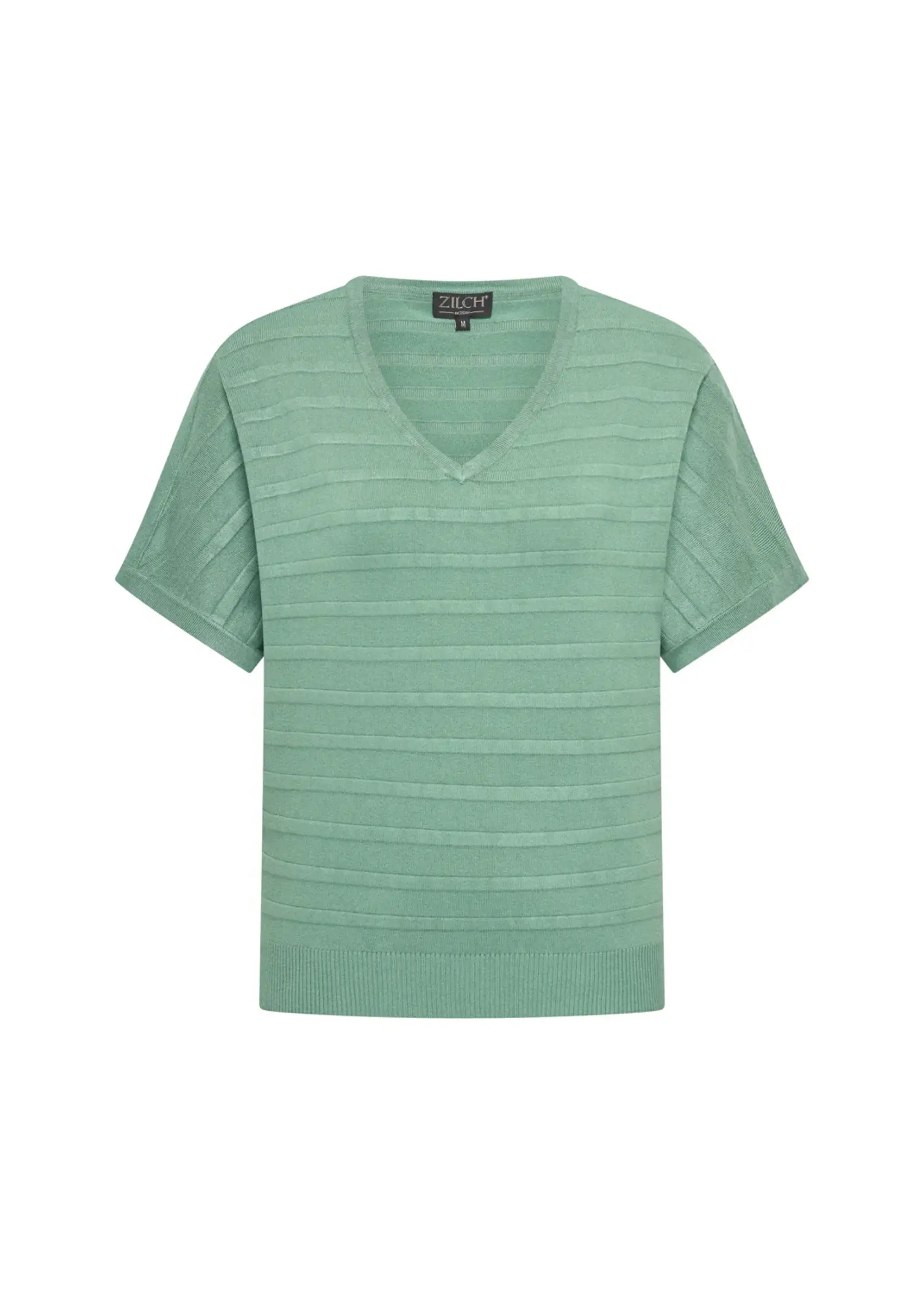 ZILCH ZILCH TOP RIB KNIT 61BAS30.105