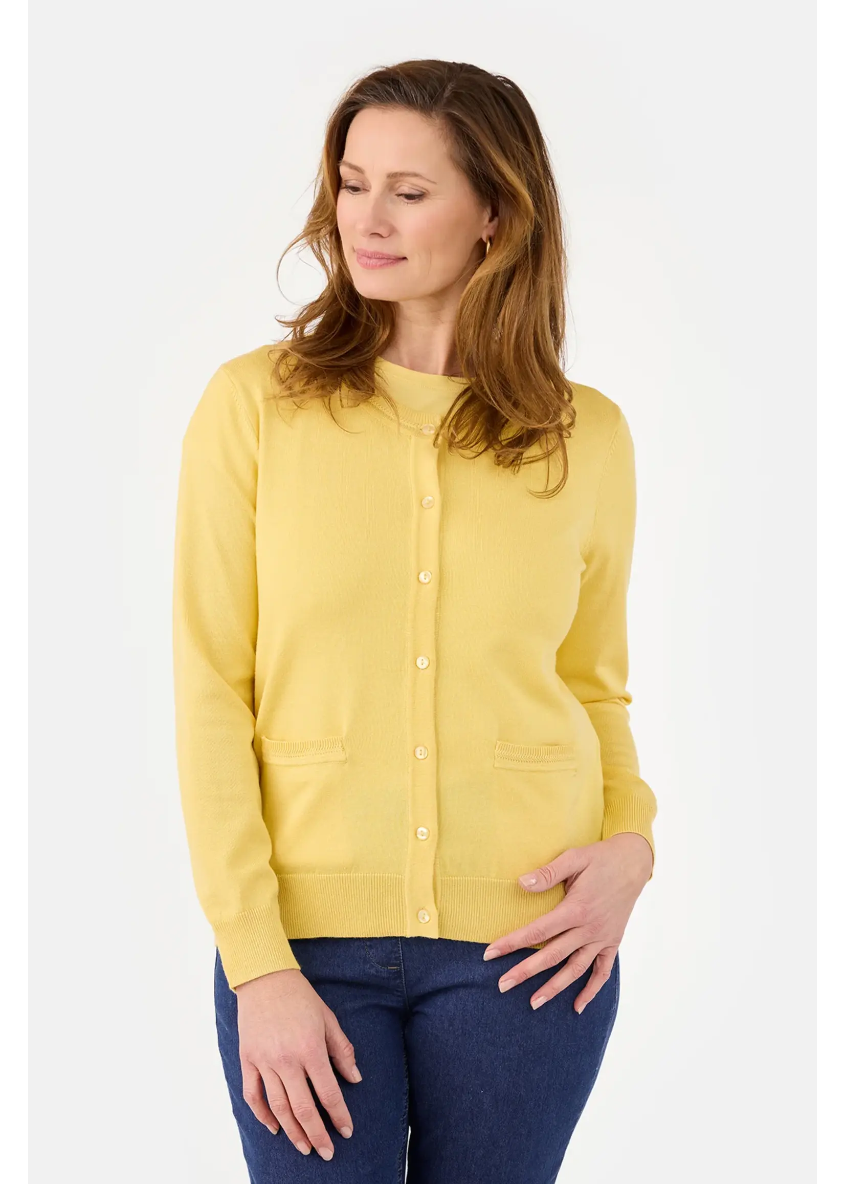 BRANDTEX BRANDTEX CARDIGAN POCKETS BASIC 219276