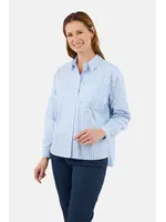 BRANDTEX BRANDTEX BLOUSE STRIPE 219817