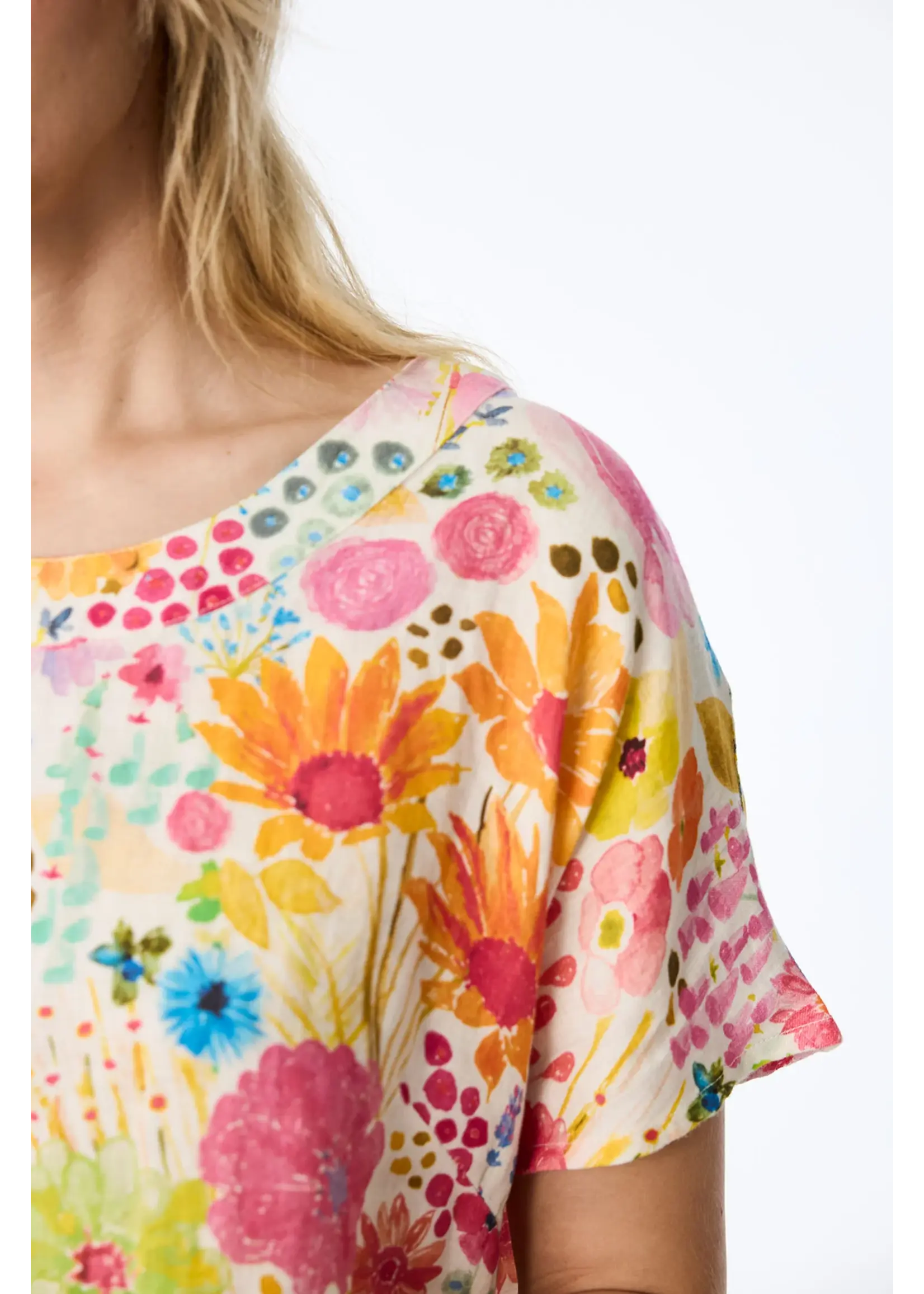 HIMALAYA BLOUSE TOPPA 266125 132 sunflower field L