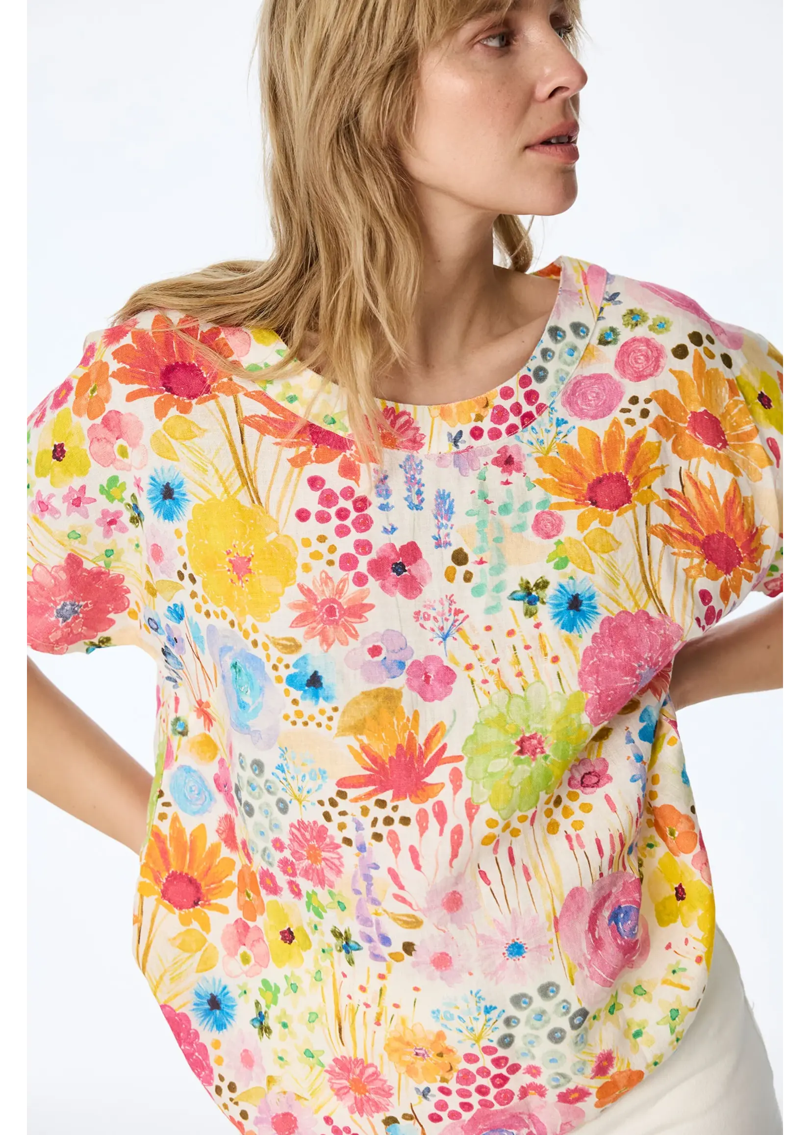 HIMALAYA BLOUSE TOPPA 266125 132 sunflower field L