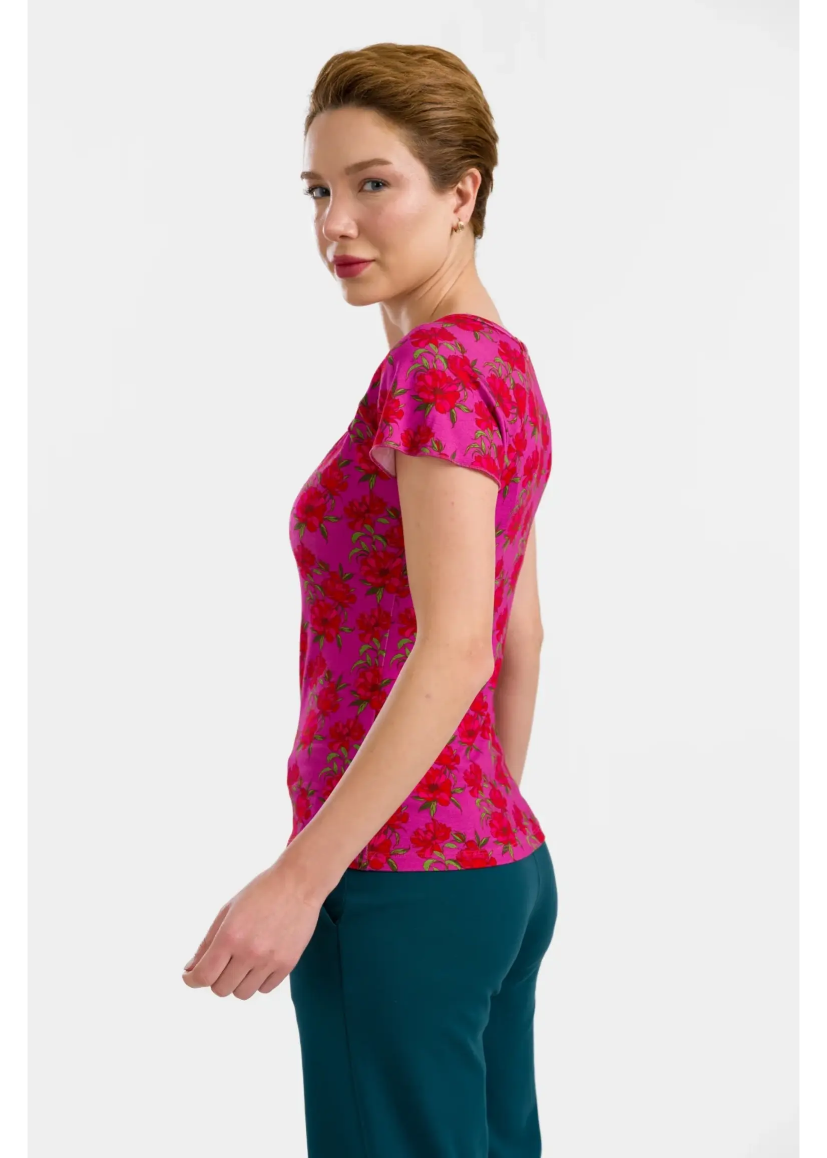 LALAMOUR LALAMOUR BUTTERFLY TOP LASU2640