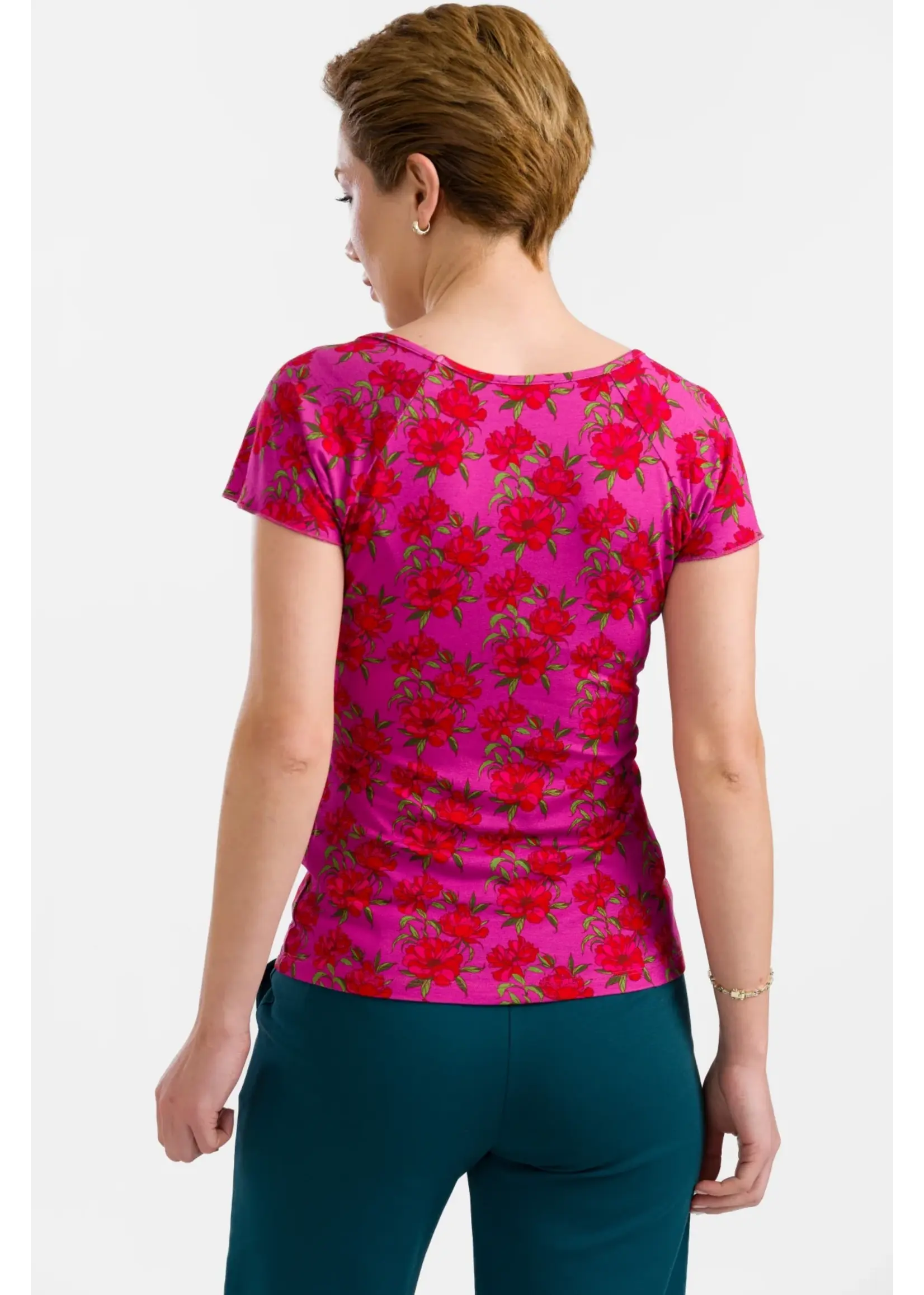 LALAMOUR LALAMOUR BUTTERFLY TOP LASU2640