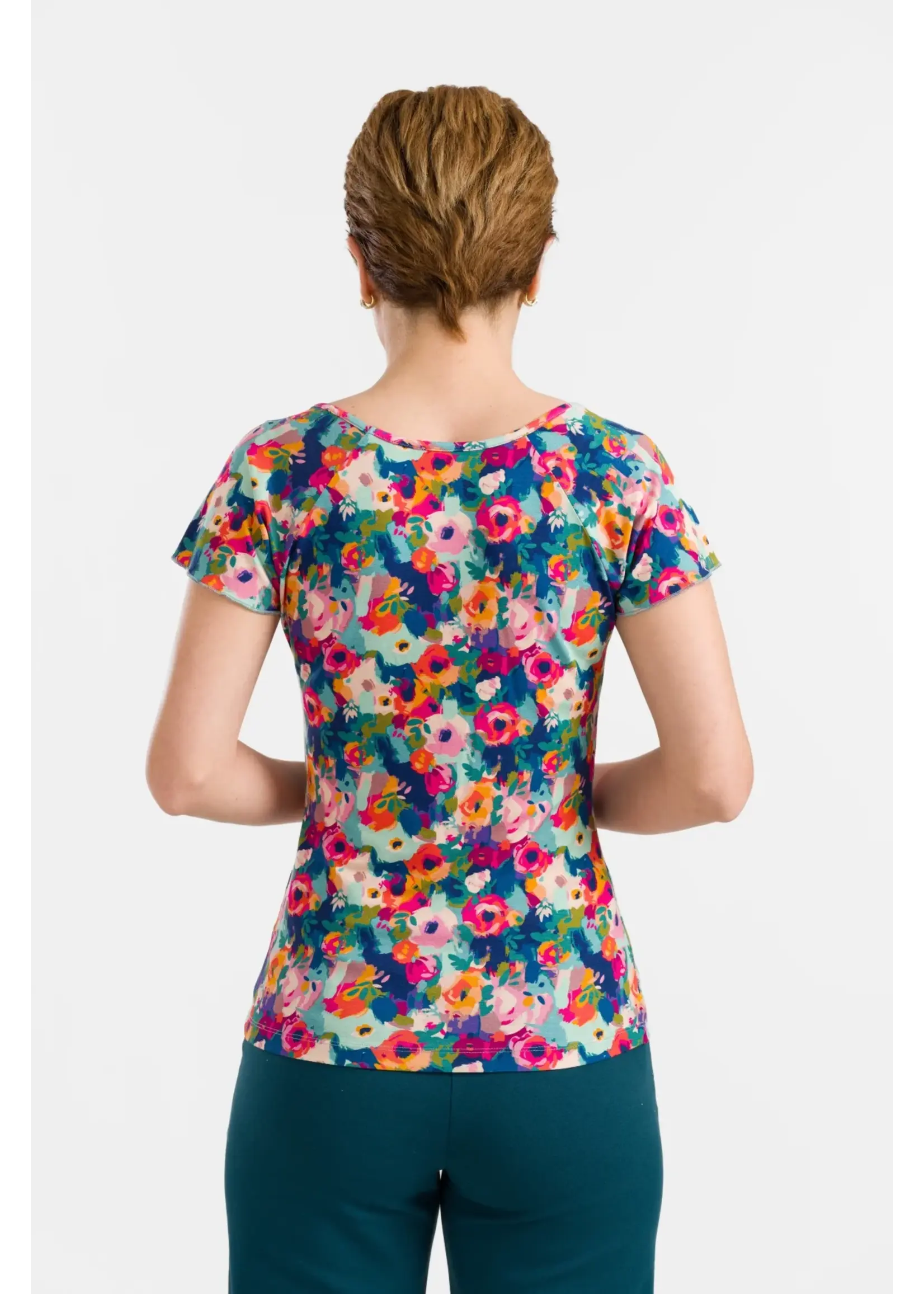 LALAMOUR LALAMOUR BUTTERFLY TOP LASU2641