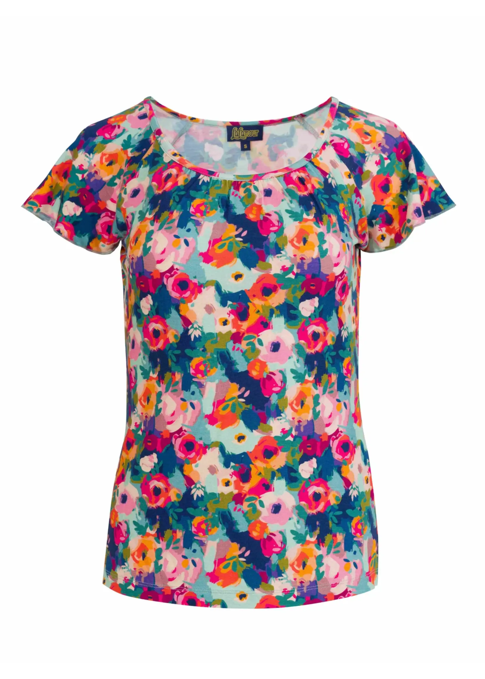 LALAMOUR LALAMOUR BUTTERFLY TOP LASU2641