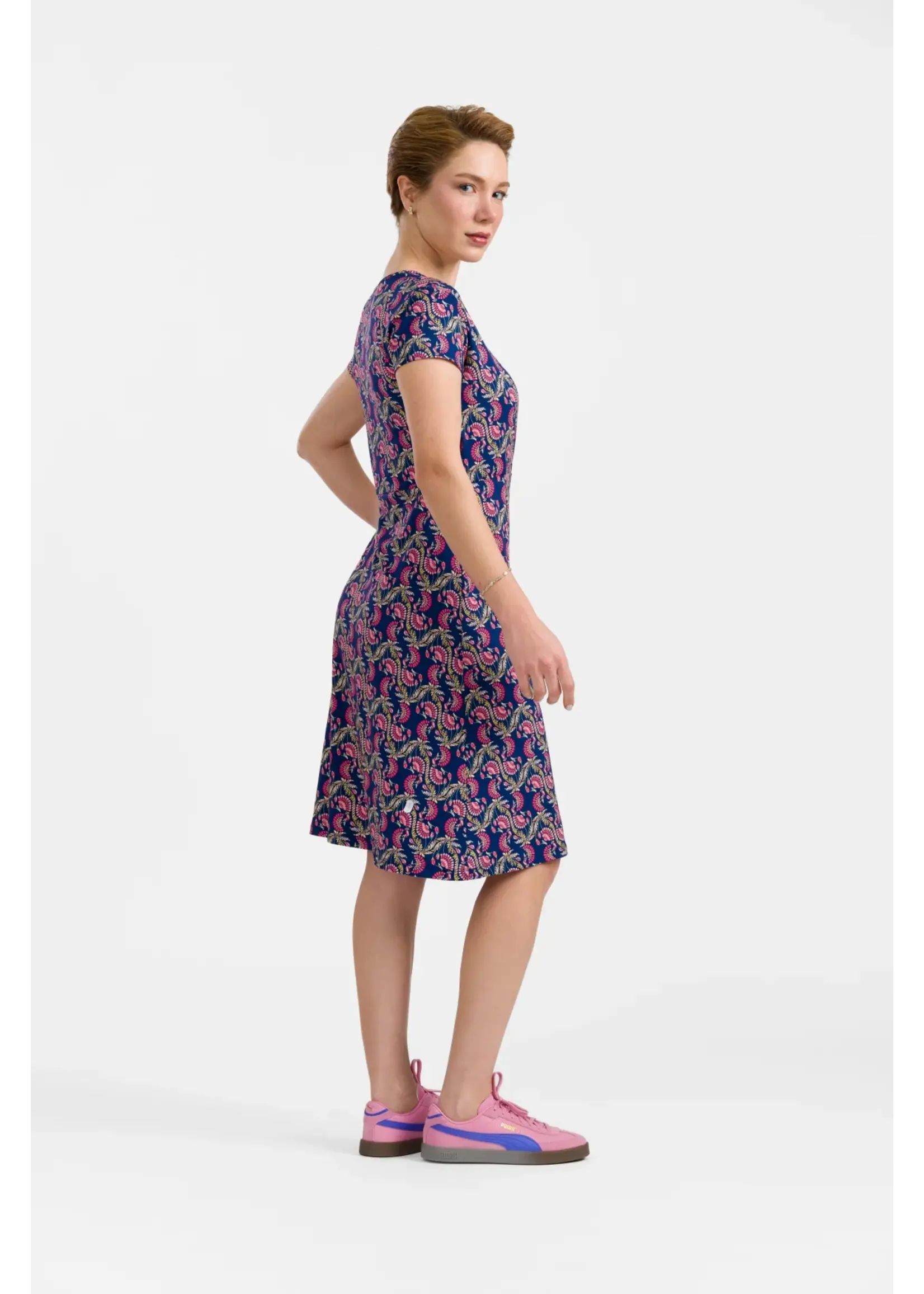 LALAMOUR LALAMOUR CHRISSY CROSS DRESS LASU2661