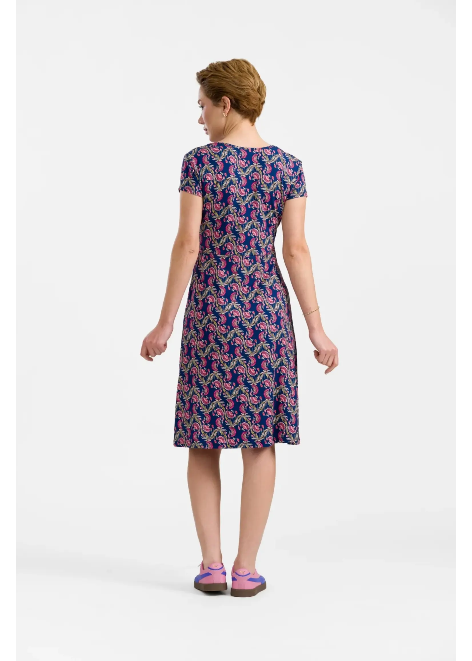 LALAMOUR LALAMOUR CHRISSY CROSS DRESS LASU2661