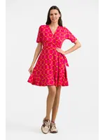 LALAMOUR LALAMOUR JULIA WRAP DRESS LASU26201