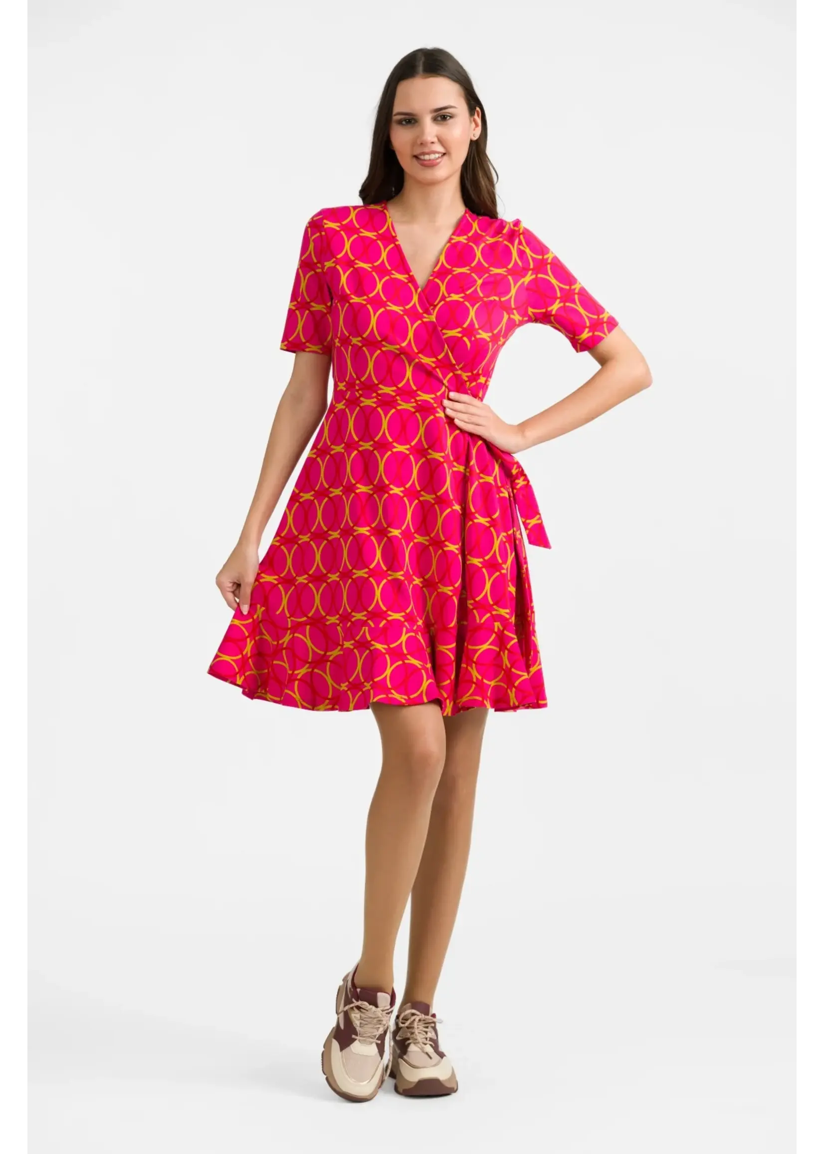 LALAMOUR LALAMOUR JULIA WRAP DRESS LASU26201