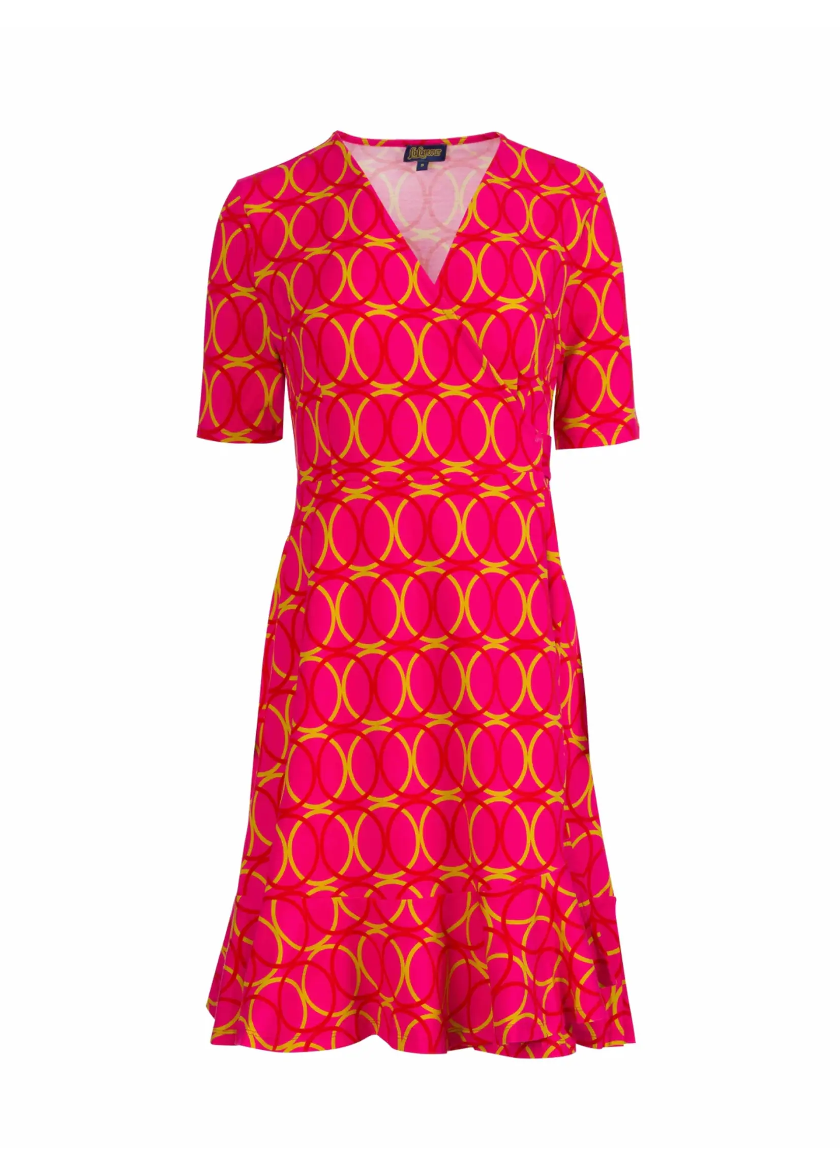 LALAMOUR LALAMOUR JULIA WRAP DRESS LASU26201