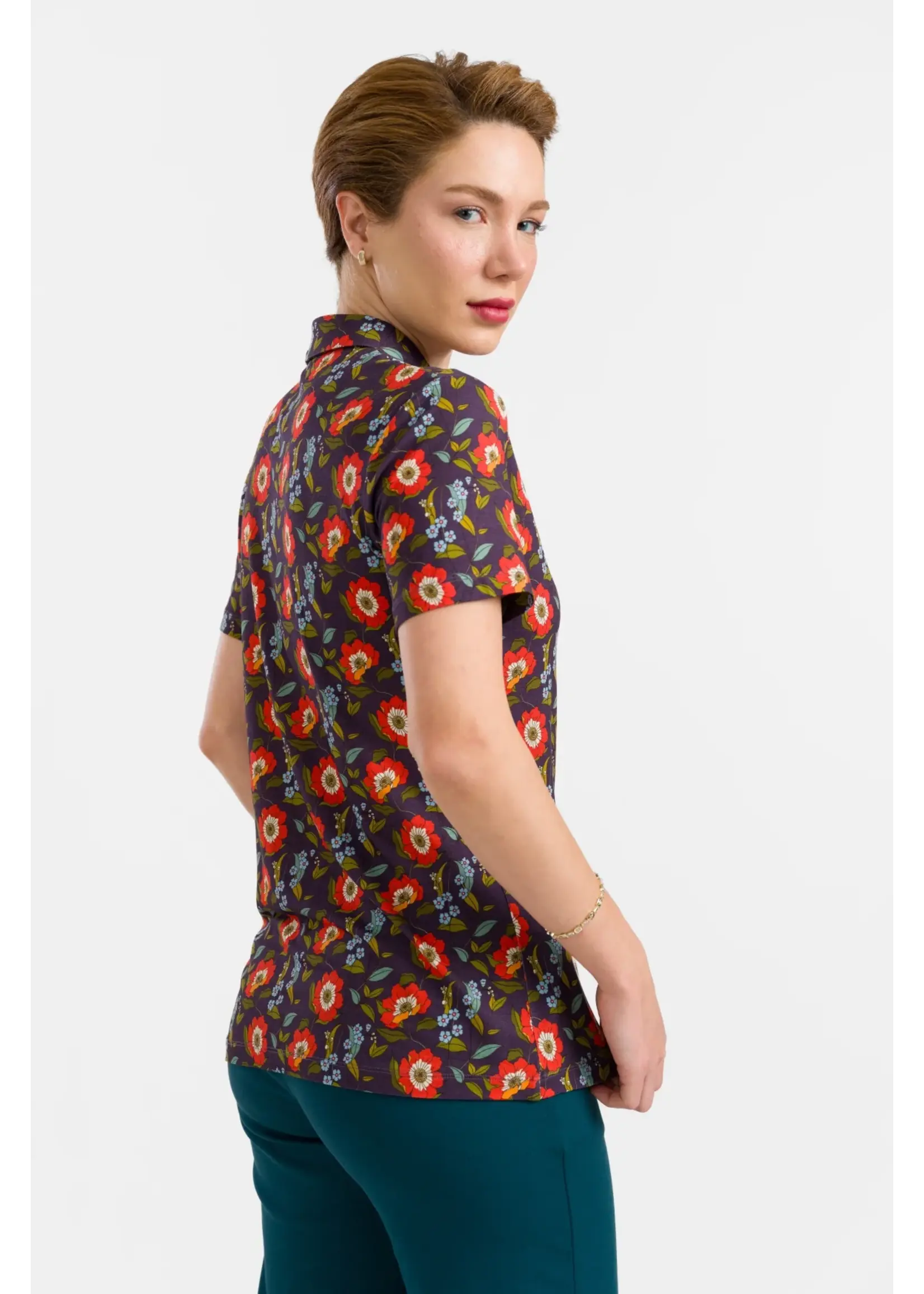 LALAMOUR LALAMOUR SILL BLOUSE LASU26371