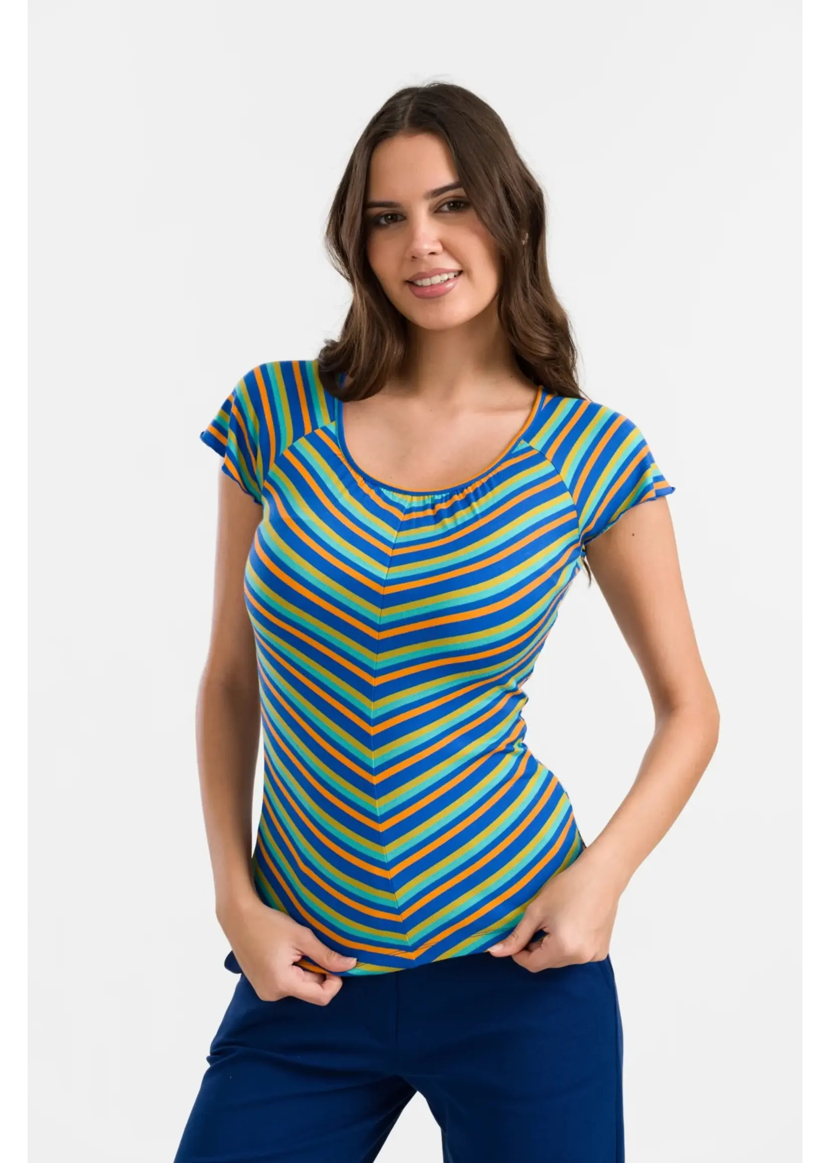 LALAMOUR LALAMOUR BUTTERFLY TOP LASU2642