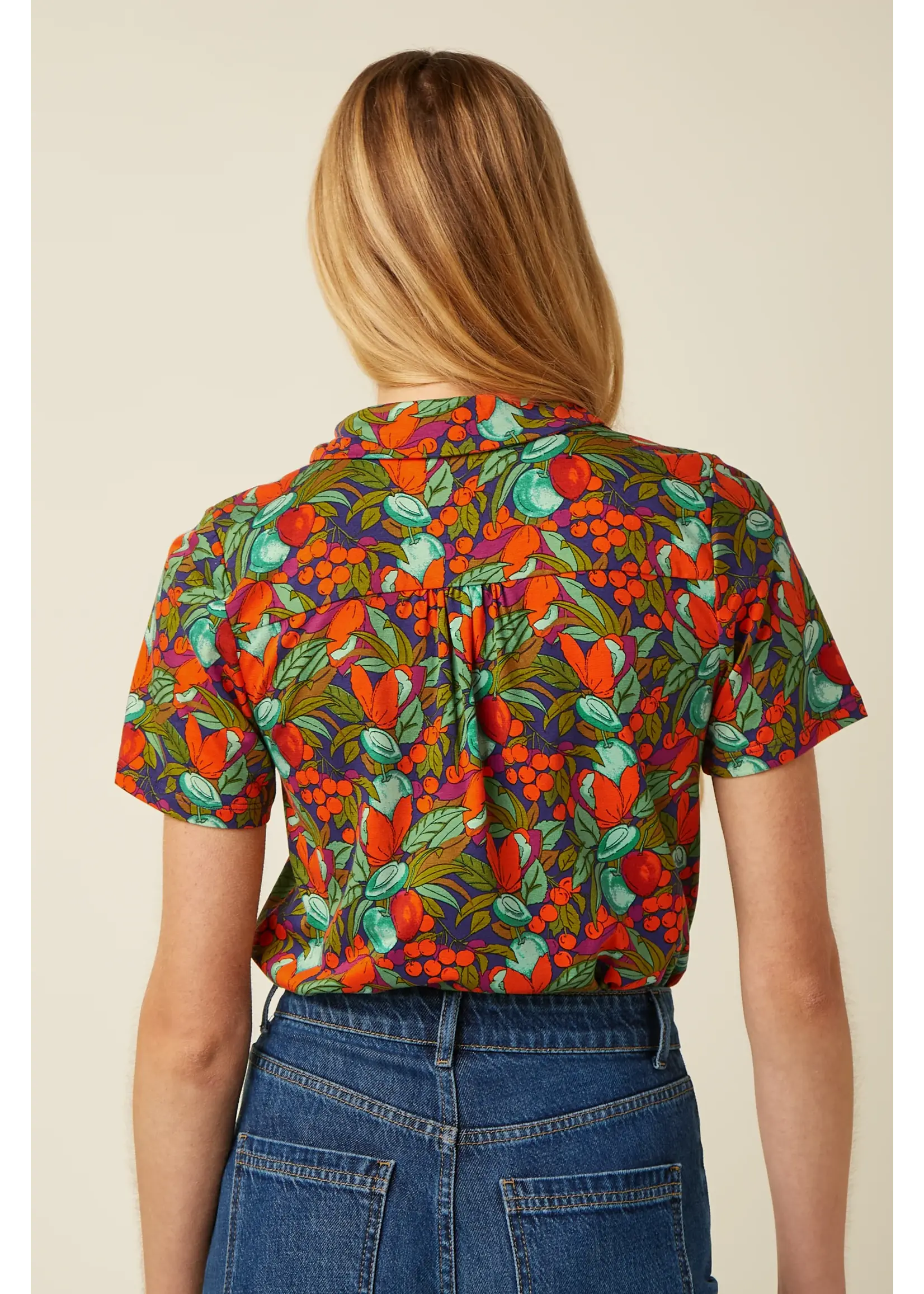 KING LOUIE KING LOUIE MAISIE BLOUSE PUERTO 10614