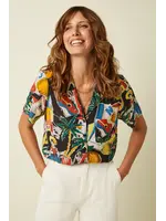 KING LOUIE KING LOUIE BELLA BLOUSE TROPEZ 10616