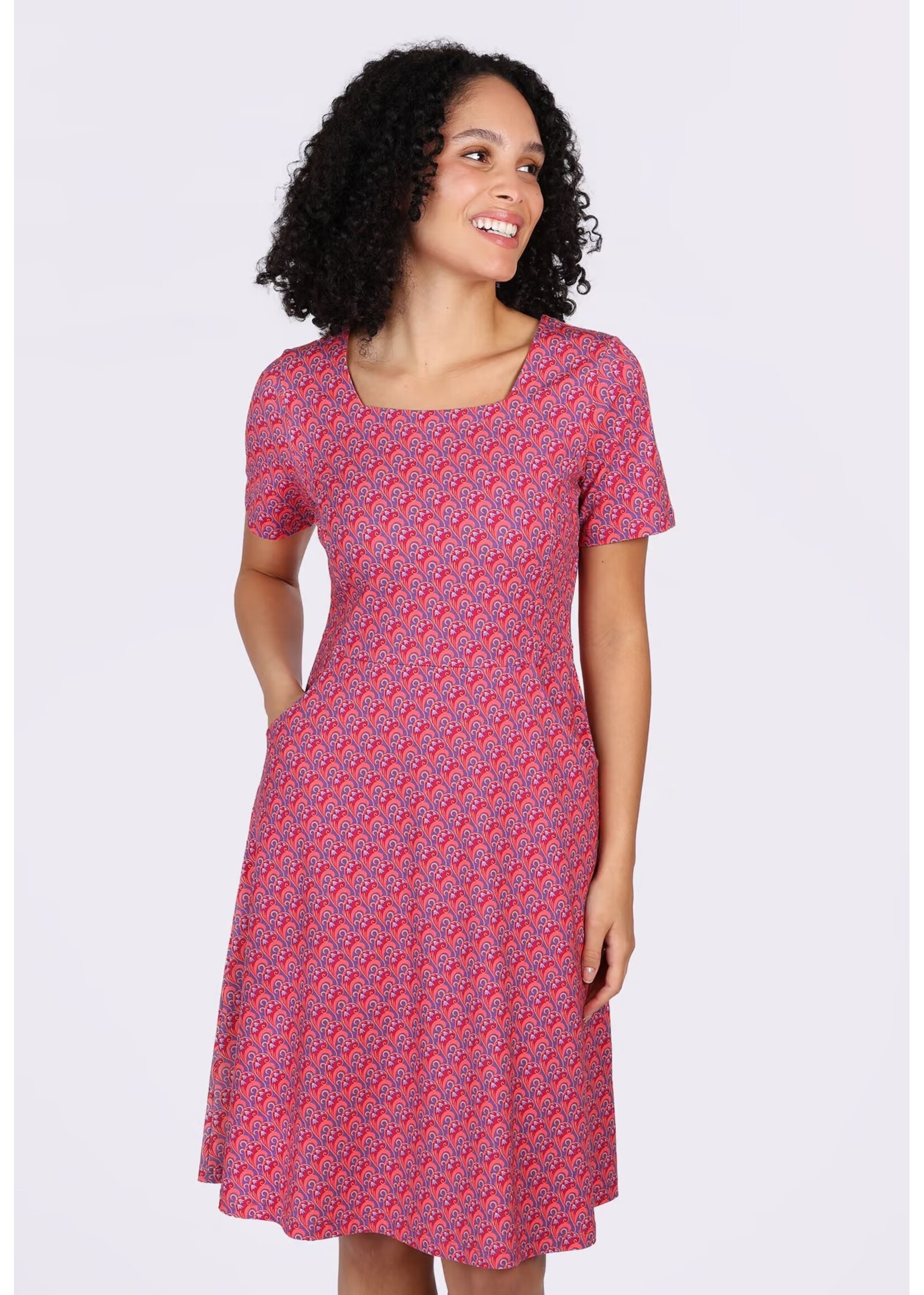LYKKA DU NORD LYKKA LYKILA DRESS RETRO FLOWER 03261-0035