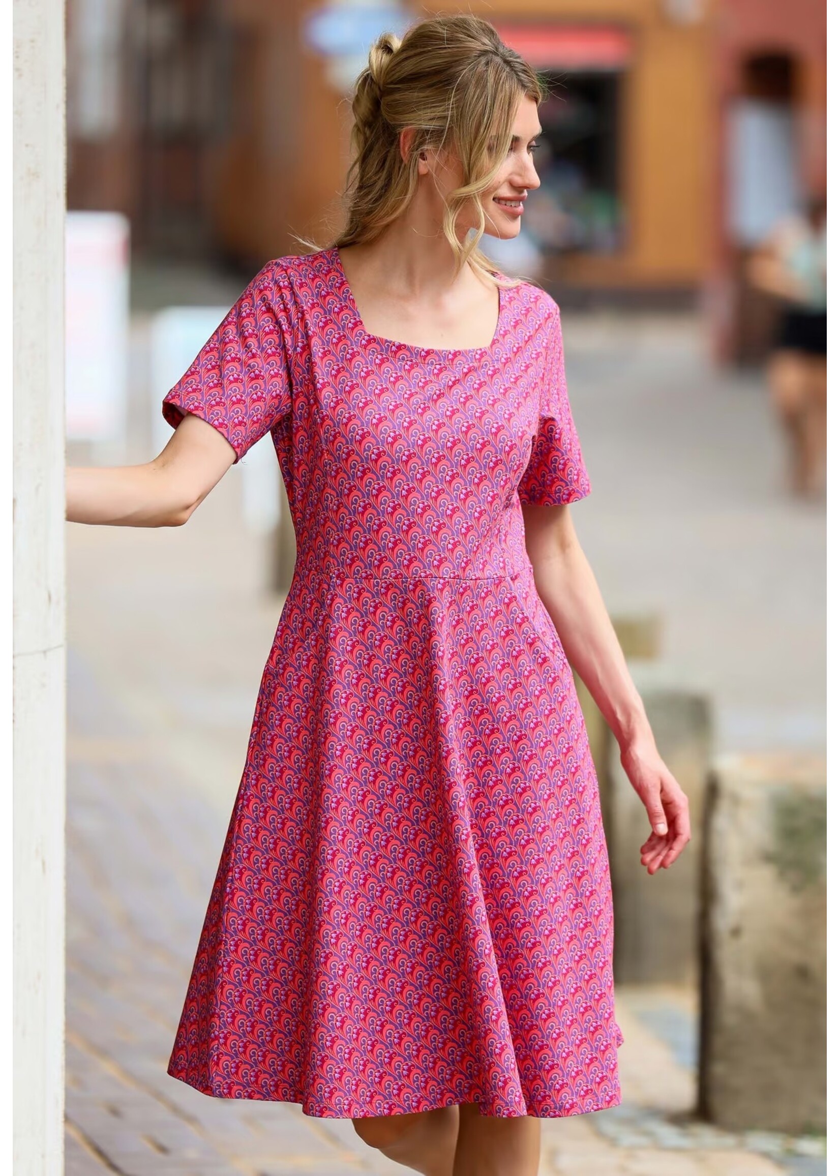 LYKKA DU NORD LYKKA LYKILA DRESS RETRO FLOWER 03261-0035