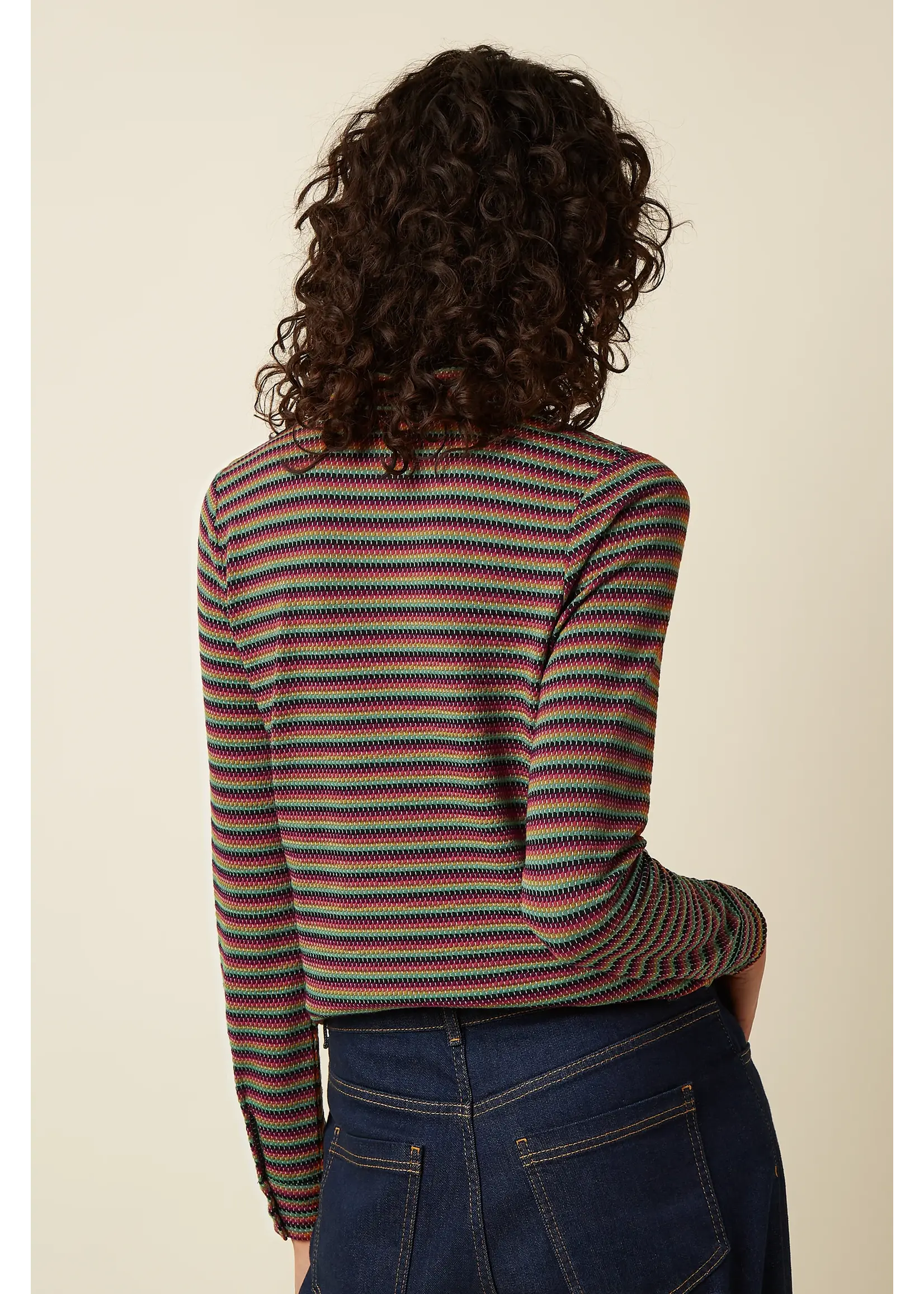 KING LOUIE KING LOUIE BLOUSE BEEBOP STRIPE 10908