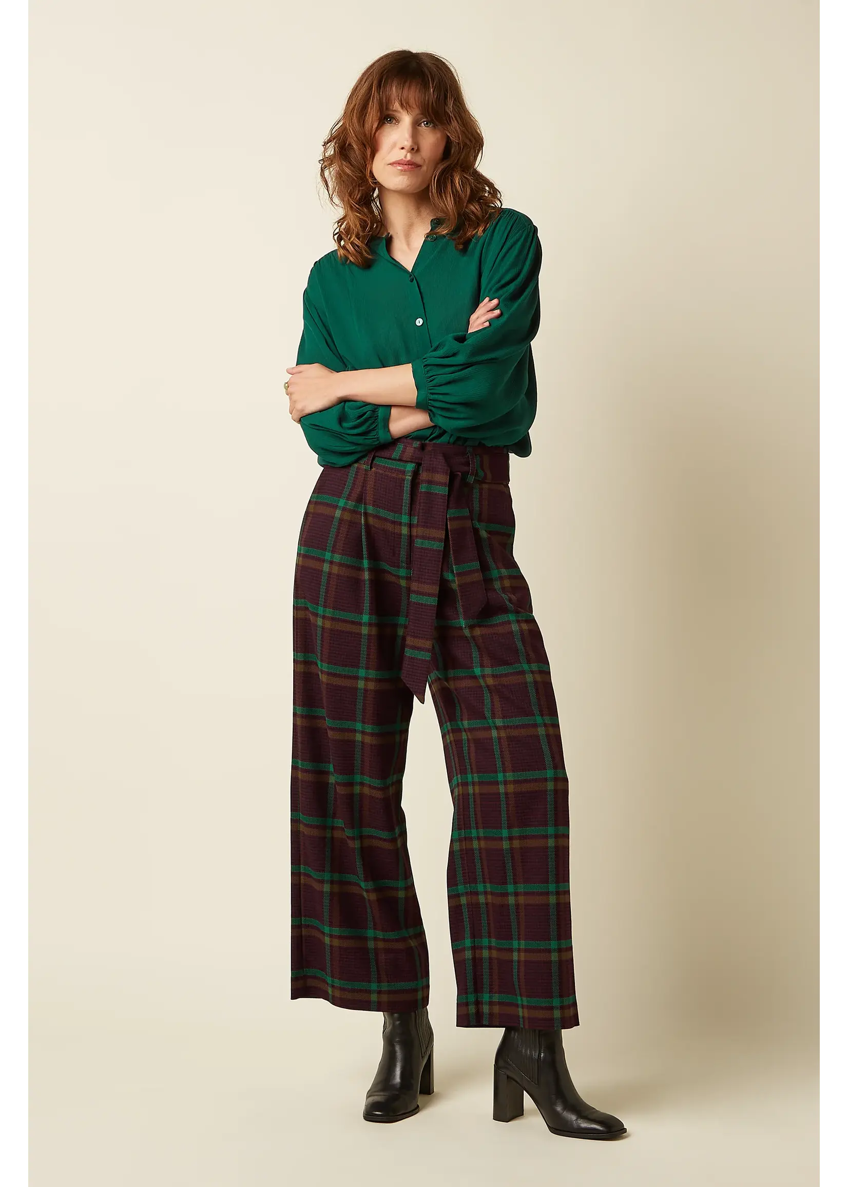 KING LOUIE KING LOUIE AVA PANTS VERA CHECK 10666
