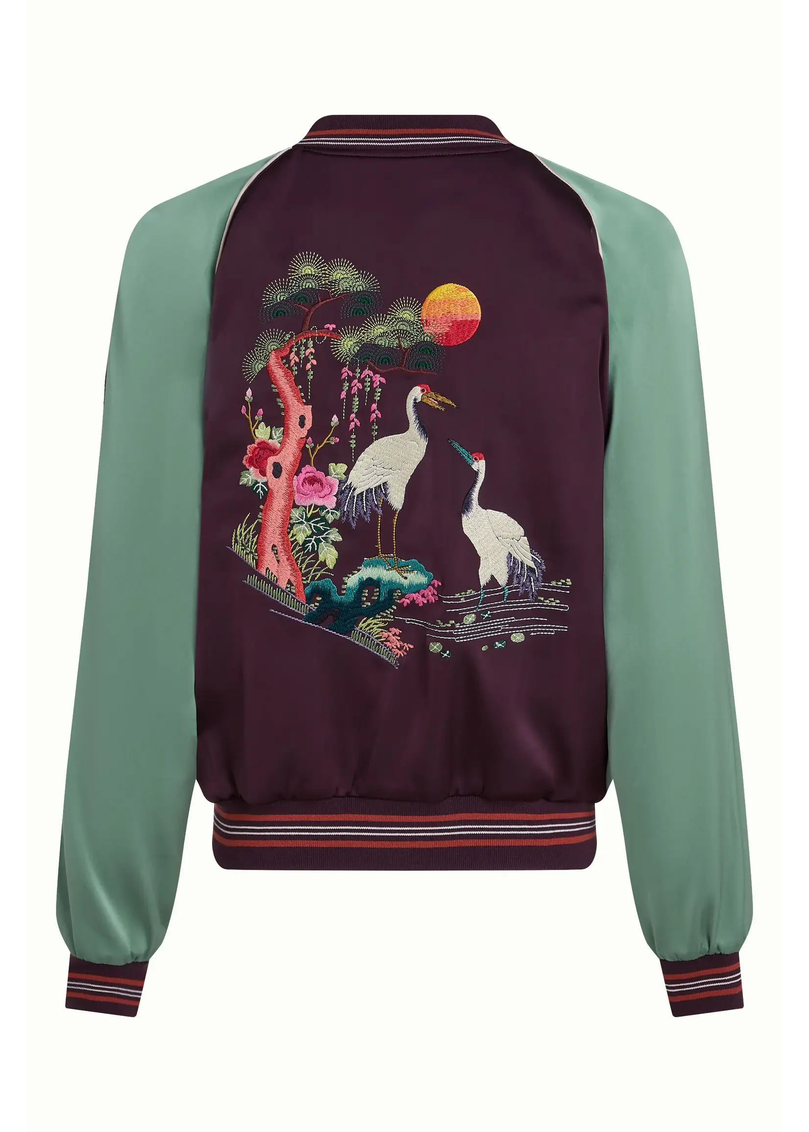 KING LOUIE KING LOUIE BOMBER JACKET DUSK SATIN 10669