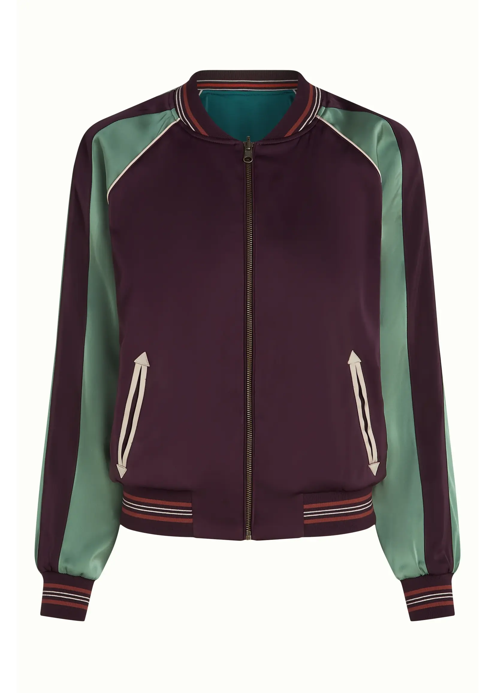 KING LOUIE KING LOUIE BOMBER JACKET DUSK SATIN 10669
